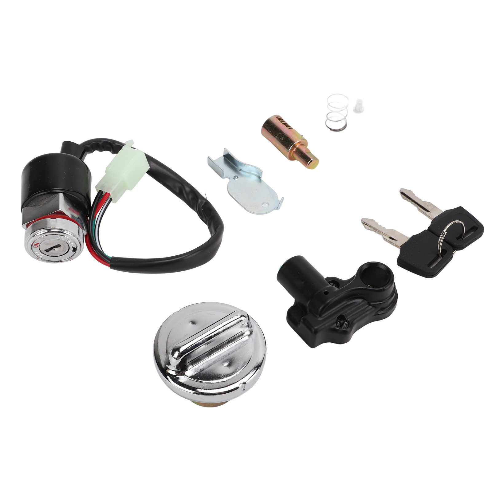 Neues Zündschloss-set Mit Tankdeckel, Helmschloss Und 2 Schlüsseln Für Skyteam Dax 50cc 125cc, Motorrad-ersatzteil