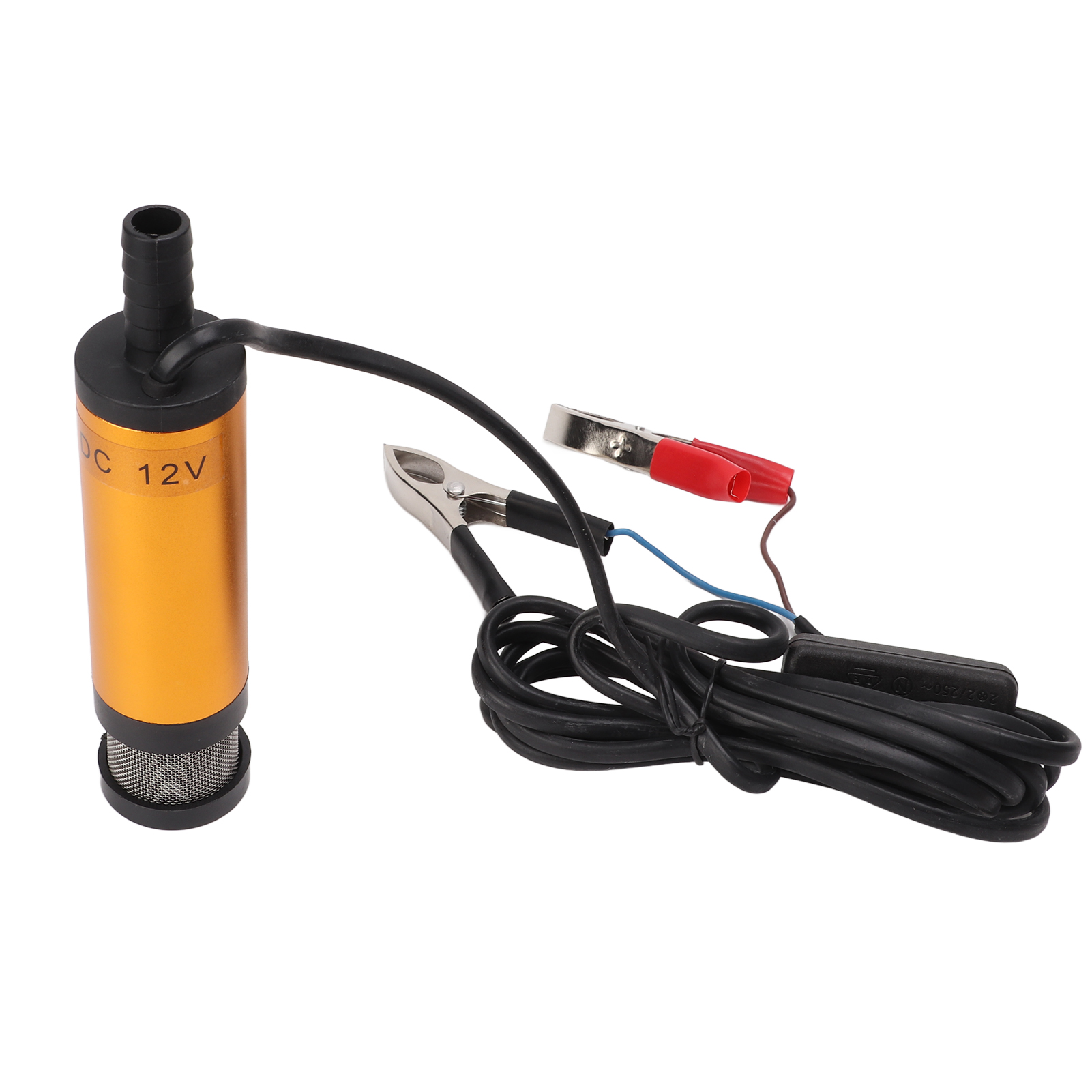 12-v-ölförderpumpe Mit Filter, Robuste Bauweise, Integrierte Tauchpumpe, Praktisches Ablasswerkzeug