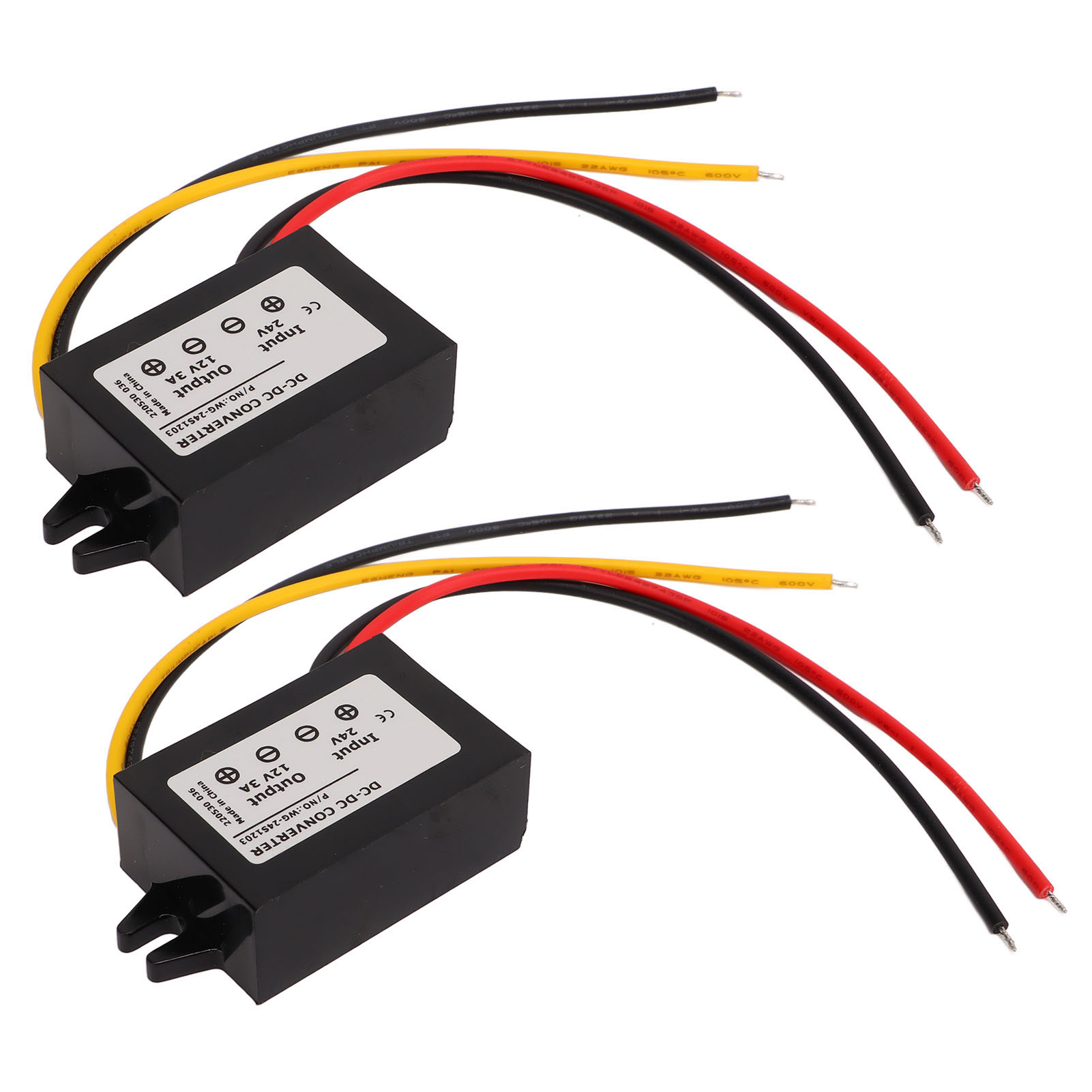 Dc-dc 18–40 V Auf 12 V 3 A 36 W Abwärtswandler, Ip68 Wasserdicht, Universelles Reglermodul Für Autos