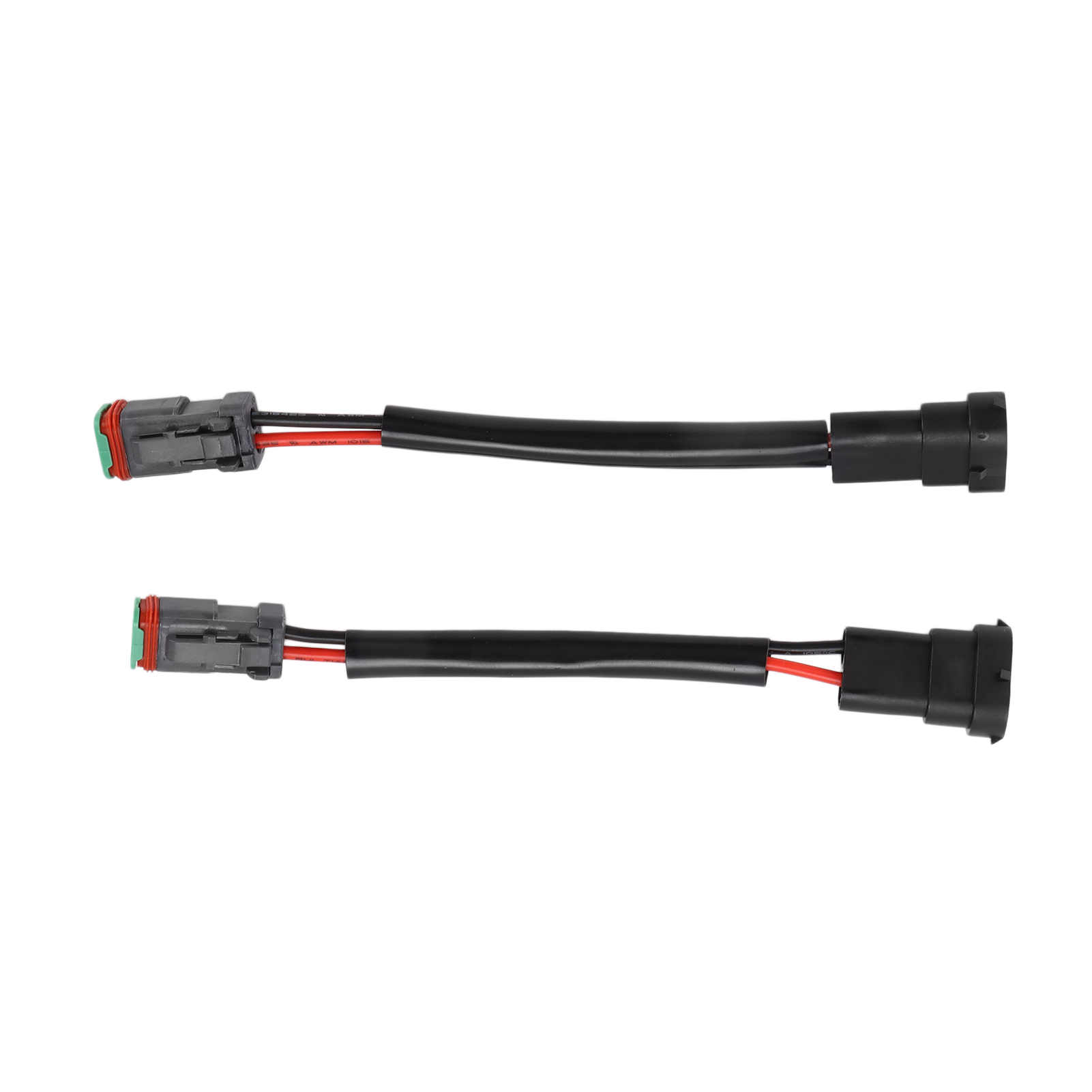 Stück Dt-buchse Auf H11-stecker Kabelbaumadapter, Wasserdichter Stecker Für Led-streifen Und Arbeitsleuchten