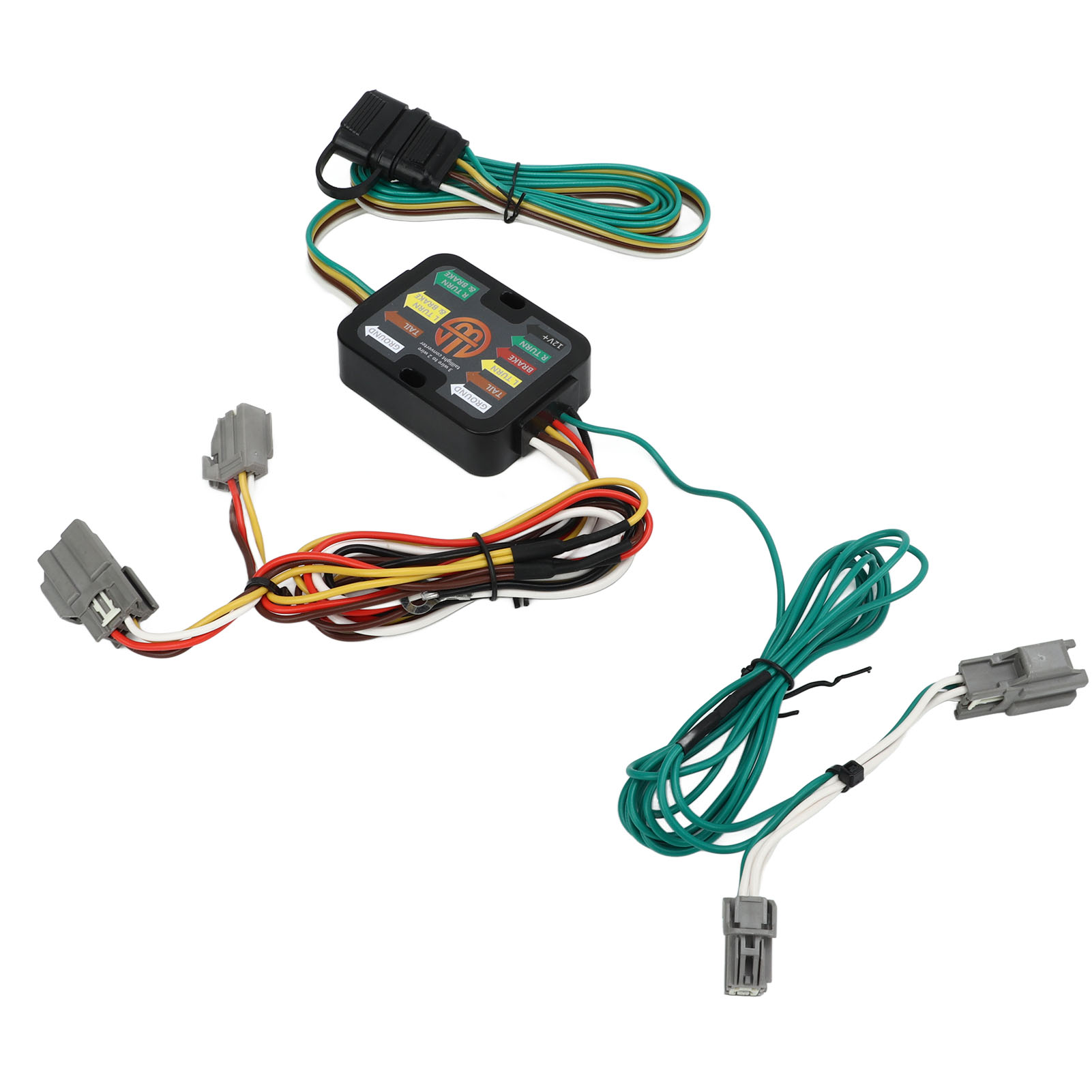 Ersatzstecker Für 4-poligen Flachstecker Für Traktorkabelbaum, Plug-and-play-ausführung, Kompatibel Mit Ford Focus Limousine Rs, Kabelbaumzubehör