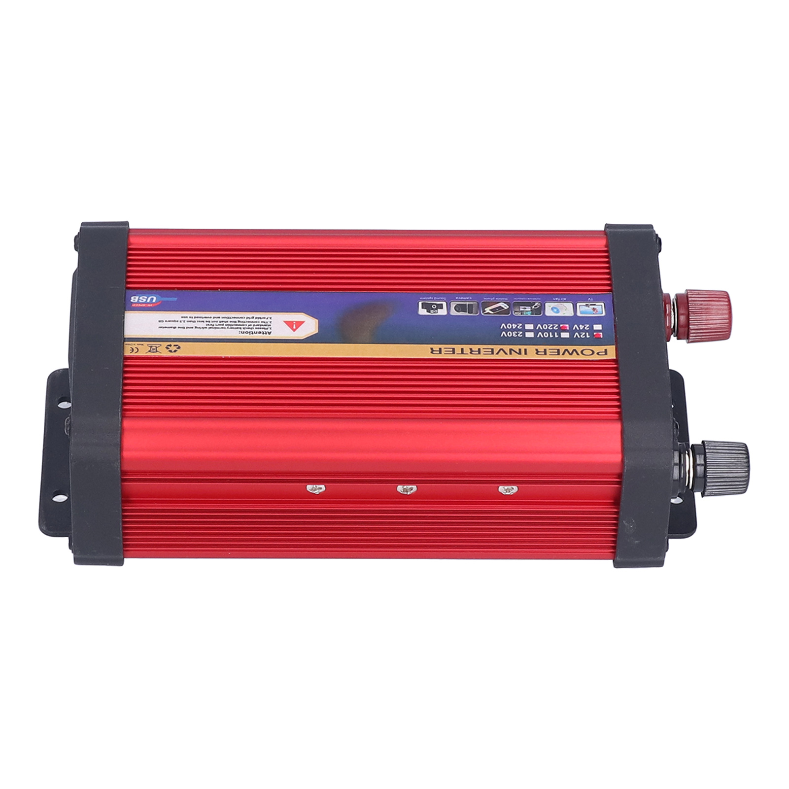 12v-220v 650w Modifizierter Sinus-wechselrichter Mit Zwei Usb-schnellladeanschlüssen Für Reisen Und Arbeit