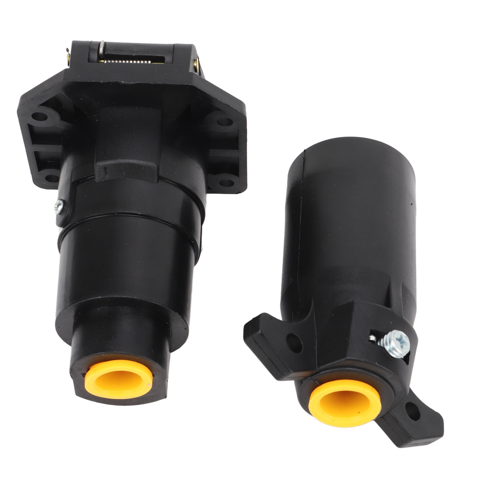 7-poliger Runder Stecker/buchse-adapterstecker, 7-facher Spleißsatz Für Wohnwagen/sattelauflieger