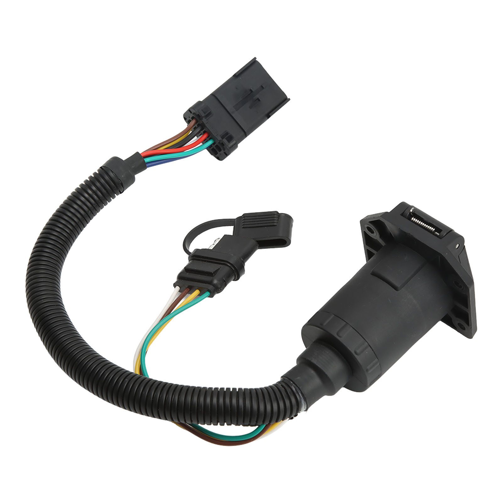 7-poliger Und 4-poliger Anhängerstecker, Multifunktionsstecker, Anhängerkabel 20135, Kompatibel Mit Dodge Ram 1500 2000-2008