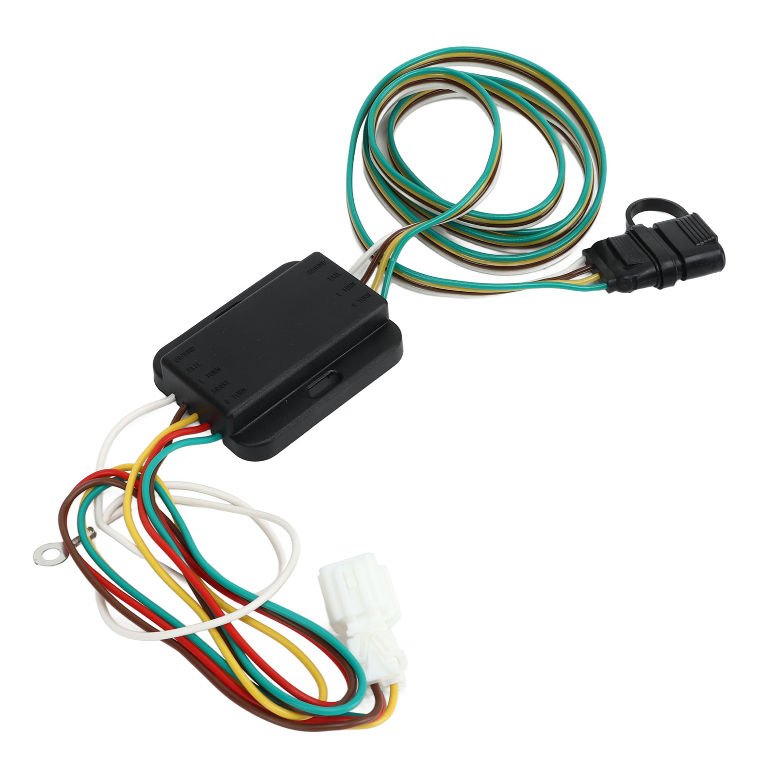 4-poliger Anhängerstecker 55106, Verschleißfester, Wasserdichter Kabelbaum, Langlebig, Für Cr-v 2007–2011, Zuverlässige Verbindung