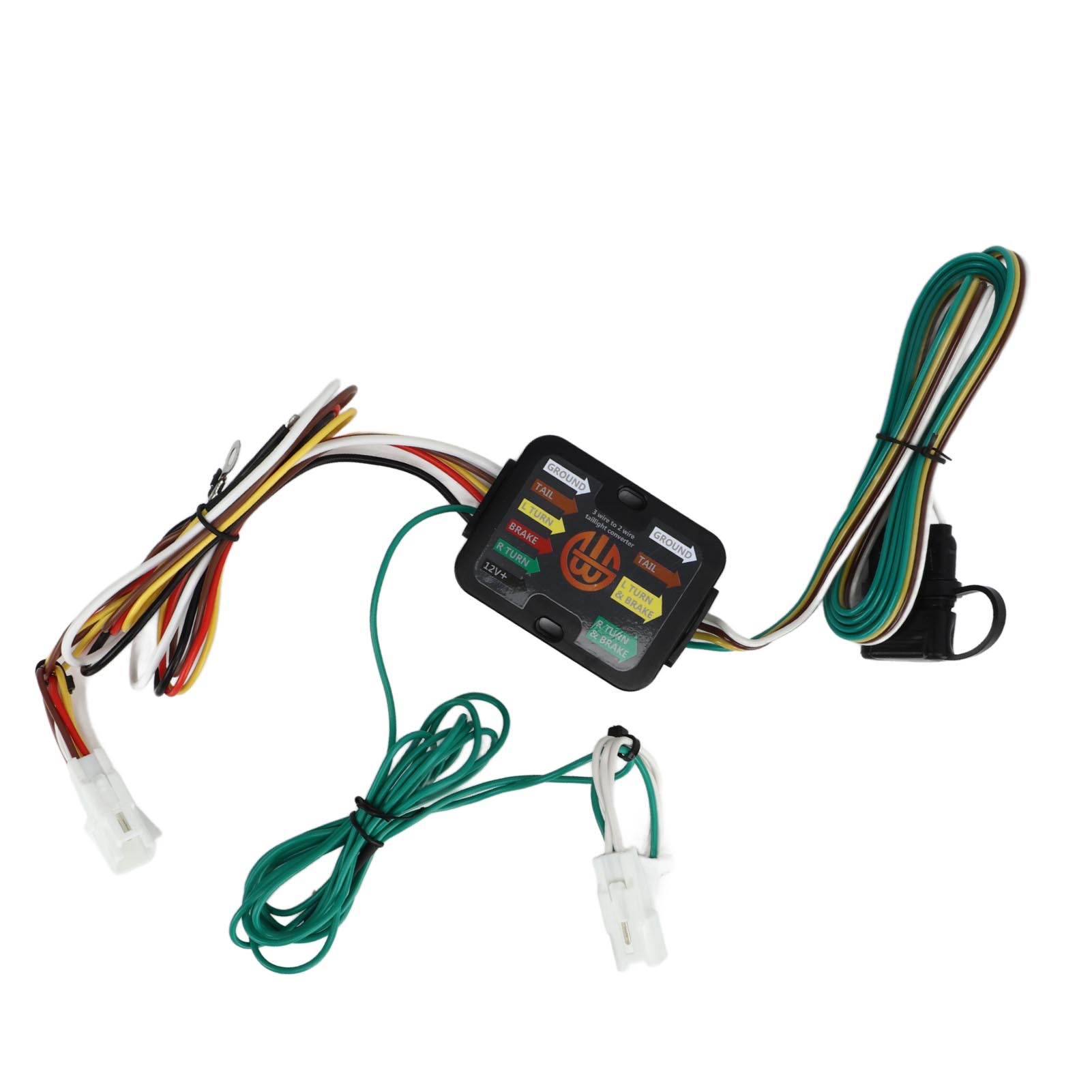 4-poliger Flachstecker Für Anhänger, Fahrzeugseitiger Ersatz Für Avalon Rav4 2013-2018, Kabelbaum, Verkabelungssatz, Anhängerkupplungsadapter.