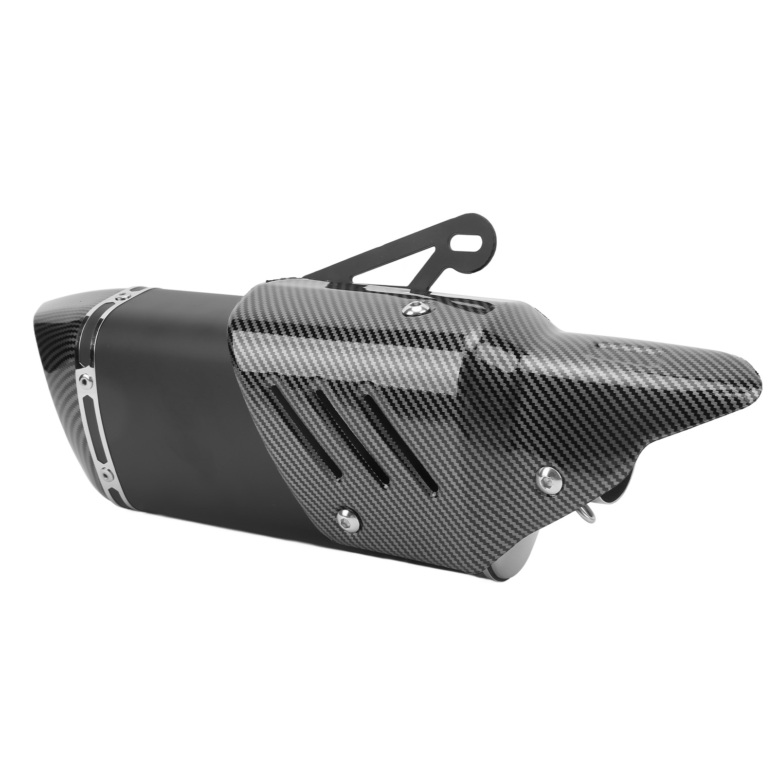 460 Mm Edelstahl-auspuffrohr, Auspuffendrohr-set Für Quad/utv/offroad-motorrad, Durchmesser 38–51 Mm