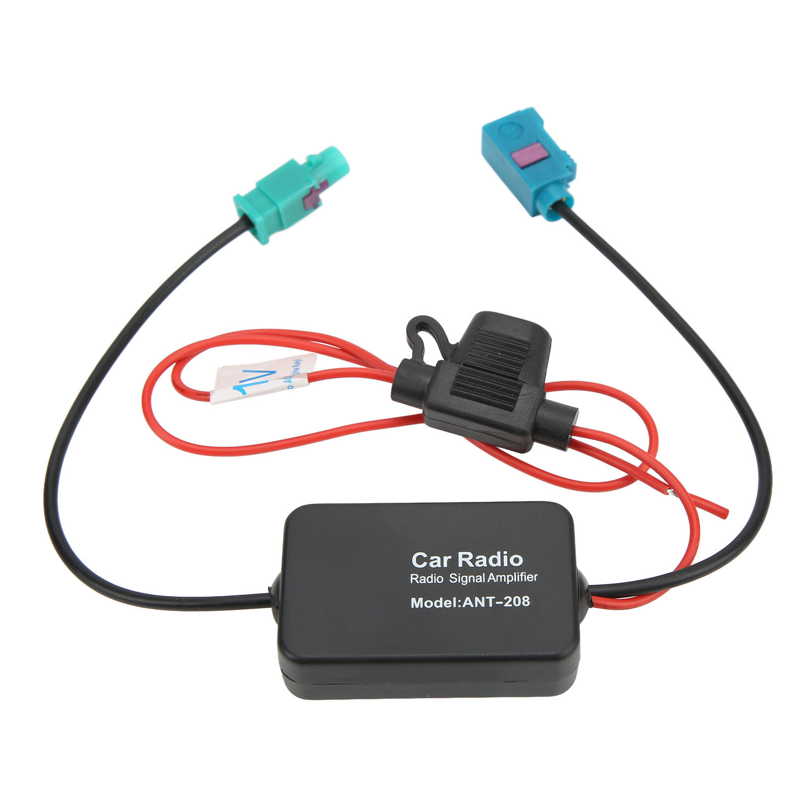 12v 75 Ohm Autoradio-antennensignalverstärker, Fakra Ii-schnittstelle, Fm/am-verstärker Für Autos