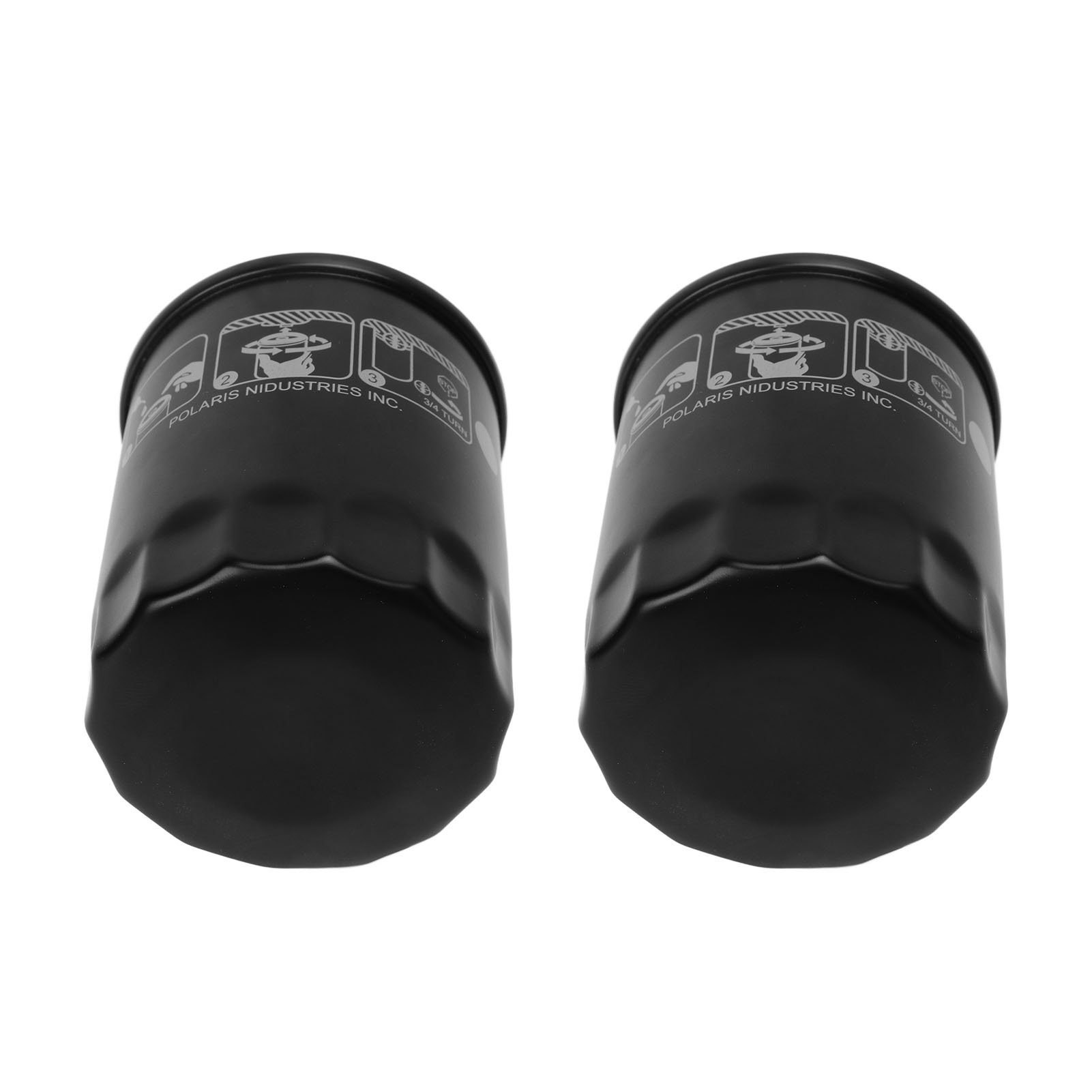 2-teiliger Ölfilter 2540086, Zylindrischer Stahlfilter, Kompatibler Ersatz Für Ranger 1000xp Ps Crew R01 2019
