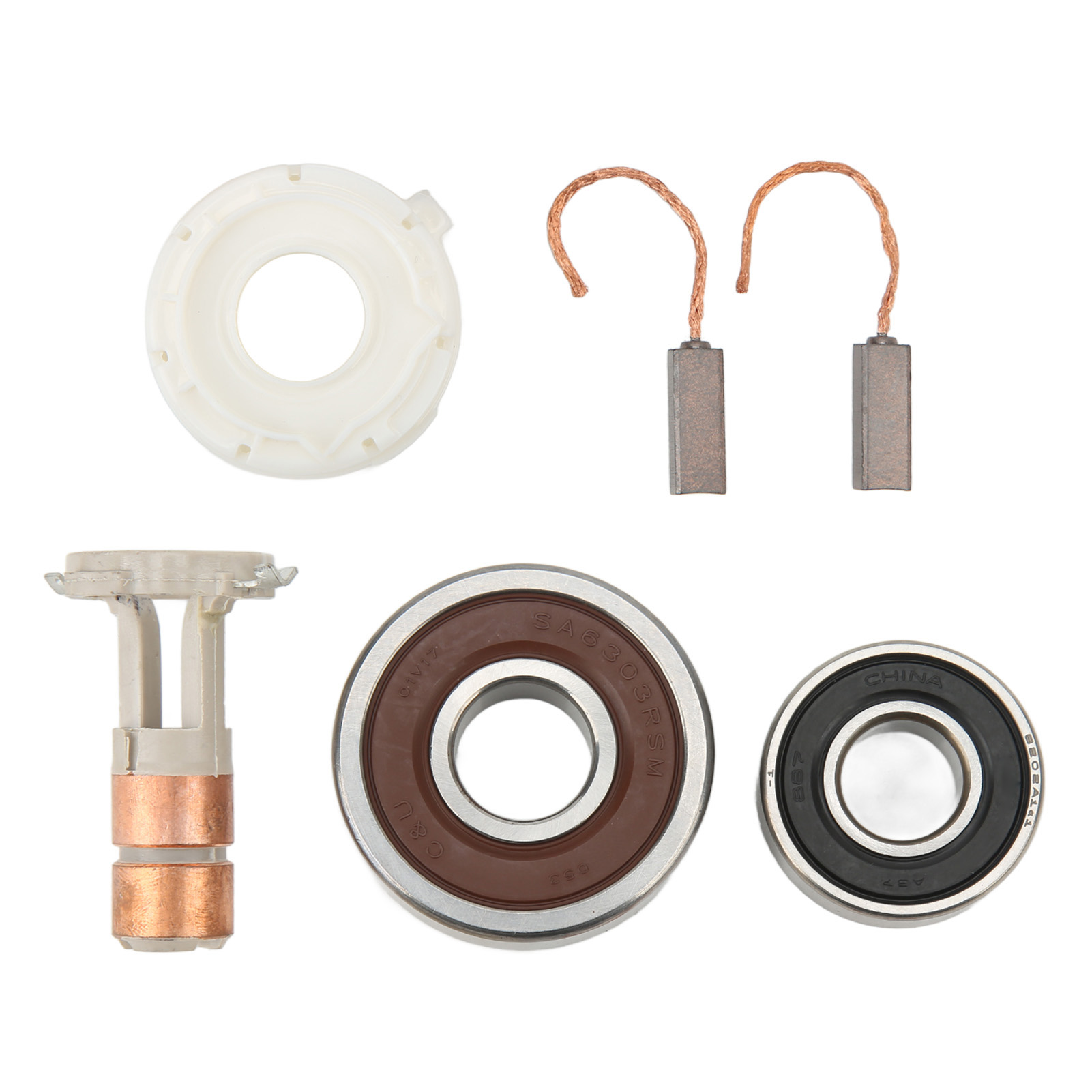 Al2400x Lichtmaschinenregler-bürsten- Und Lagersatz Aus Aluminiumlegierung Für Maxima V6 3.5l 2004-2008
