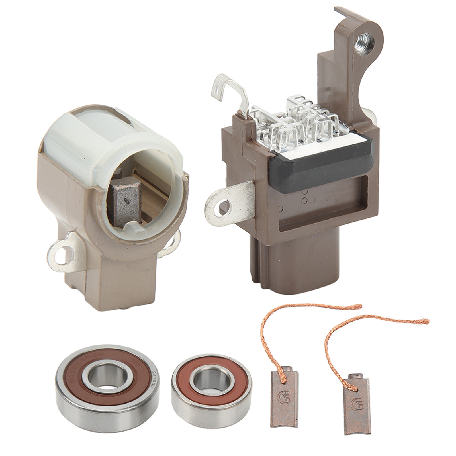 Lichtmaschinen-reparatursatz, Spannungsregler, Kohlebürsten, Lager 104210-5490, Kompatibel Mit Matrix Corolla