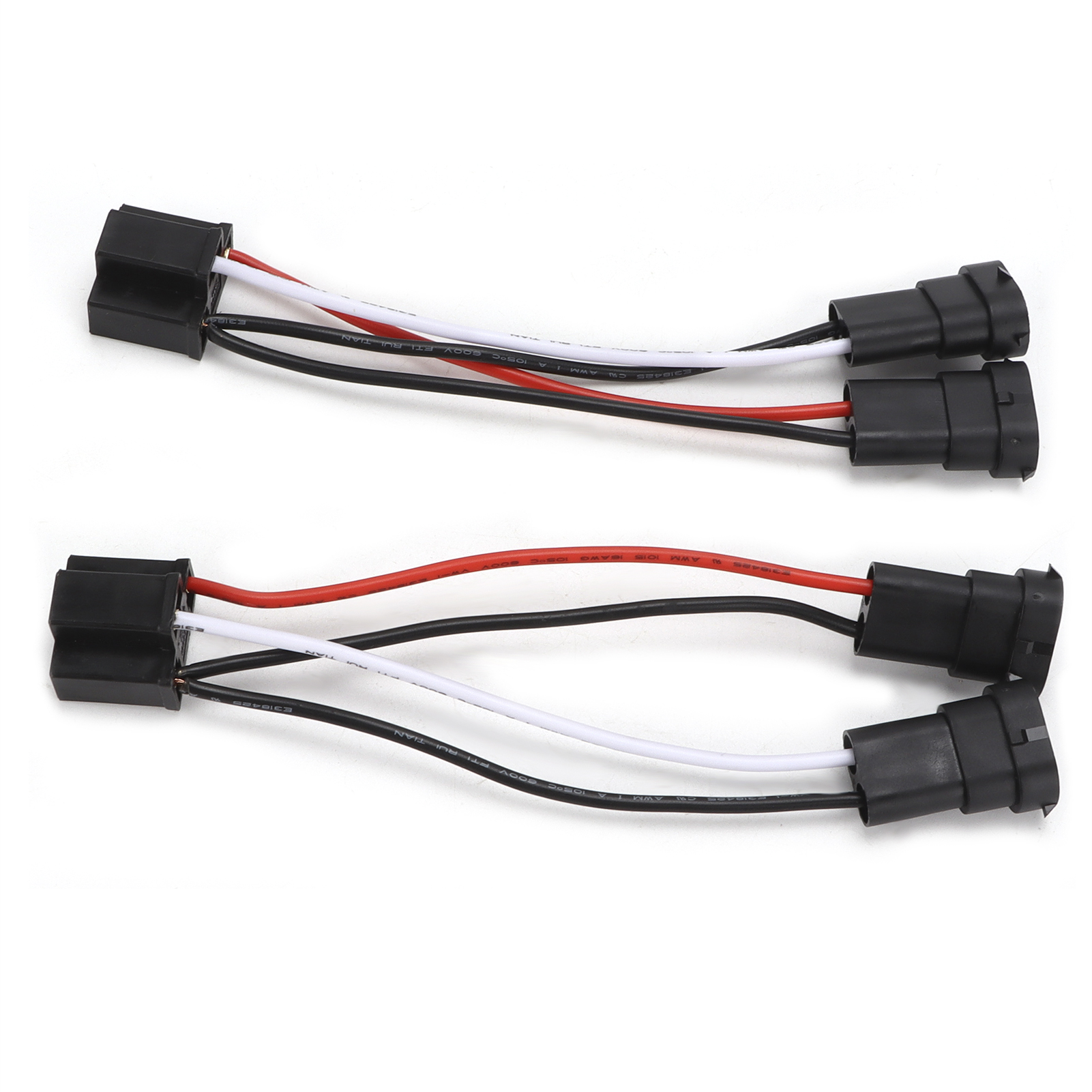 Paar H4/9003-auf-h11-adapter, Kabelbaum Für Autoscheinwerfer Und Nebelscheinwerfer, 12 V Auf 24 V, Umrüststecker
