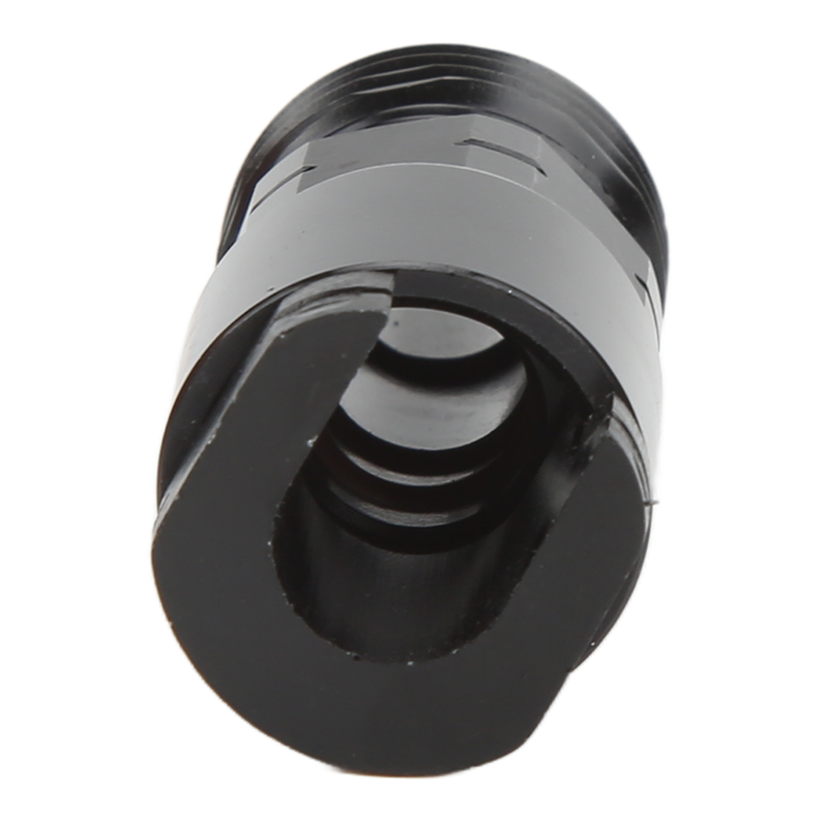 Schnellkupplung Für Elektronische Kraftstoffeinspritzung (efi) Aus Schwarz Eloxiertem Aluminium, Wasserdicht, An-stecker-steckadapter Für Kraftstoffleitung, An8-3/8 Zoll, Hochleistungs-abnehmbarer Ste