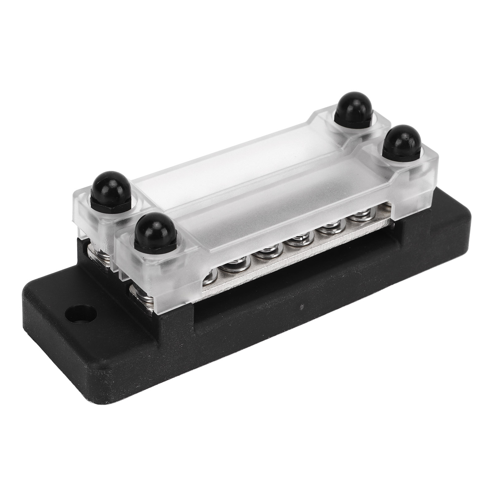 12v-48v Stromverteilerblock, Hohe Leitfähigkeit, Hitzebeständig, Für Auto, Wohnmobil, Boot, Wohnwagen Und Yacht, Mit Integriertem Sockel.