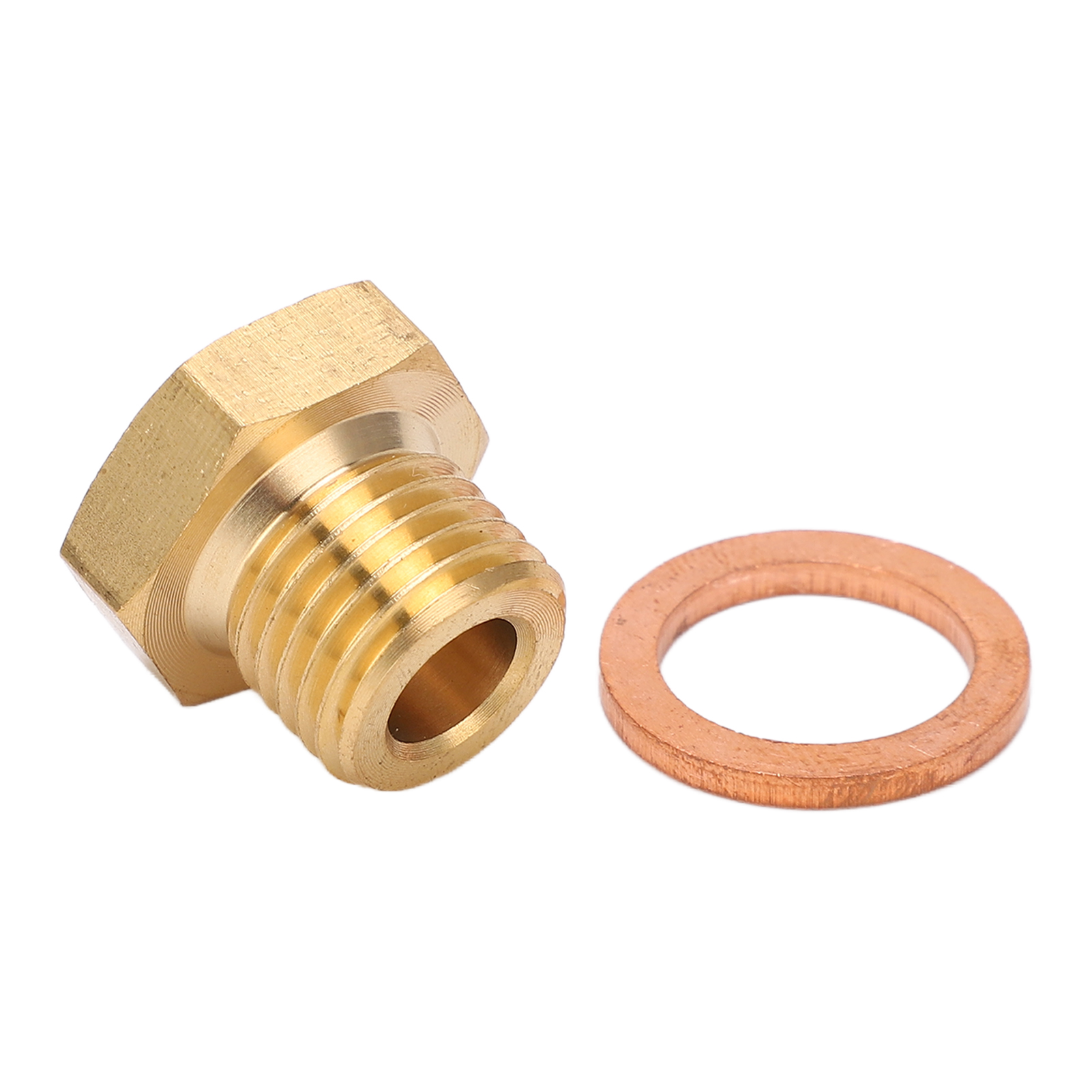 Manometer Mit 1/8 Npt Auf M14x1,5 Außengewinde Universal-sensoradapter Für Auto, Druck- Und Temperaturanzeige.