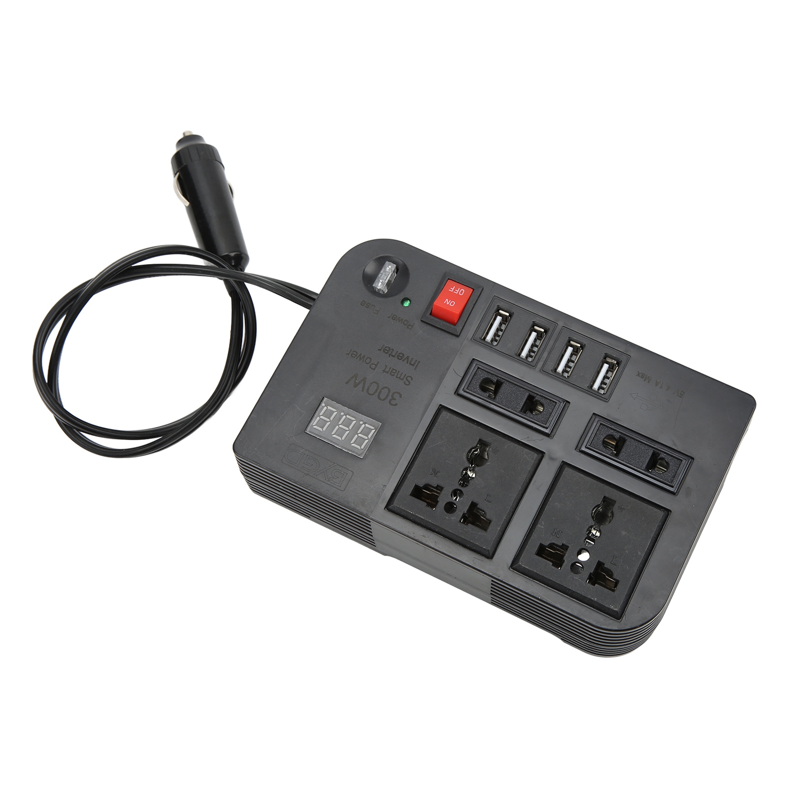12v Auf 220-240v 600w Spannungswandler, Modifizierte Sinuswelle, Zigarettenanzünderstecker, Universeller Kfz-transformator