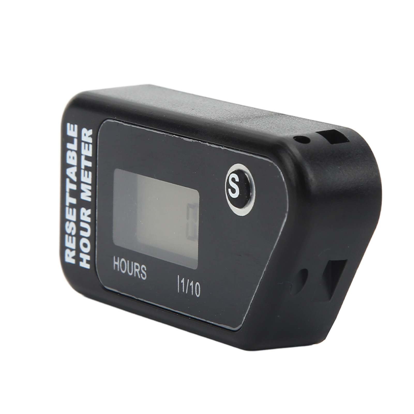 Wasserdichter Ip68 Lcd-digital-motorradbetriebsstundenzähler Mit Induktivem Timer Für Benzinmotoren