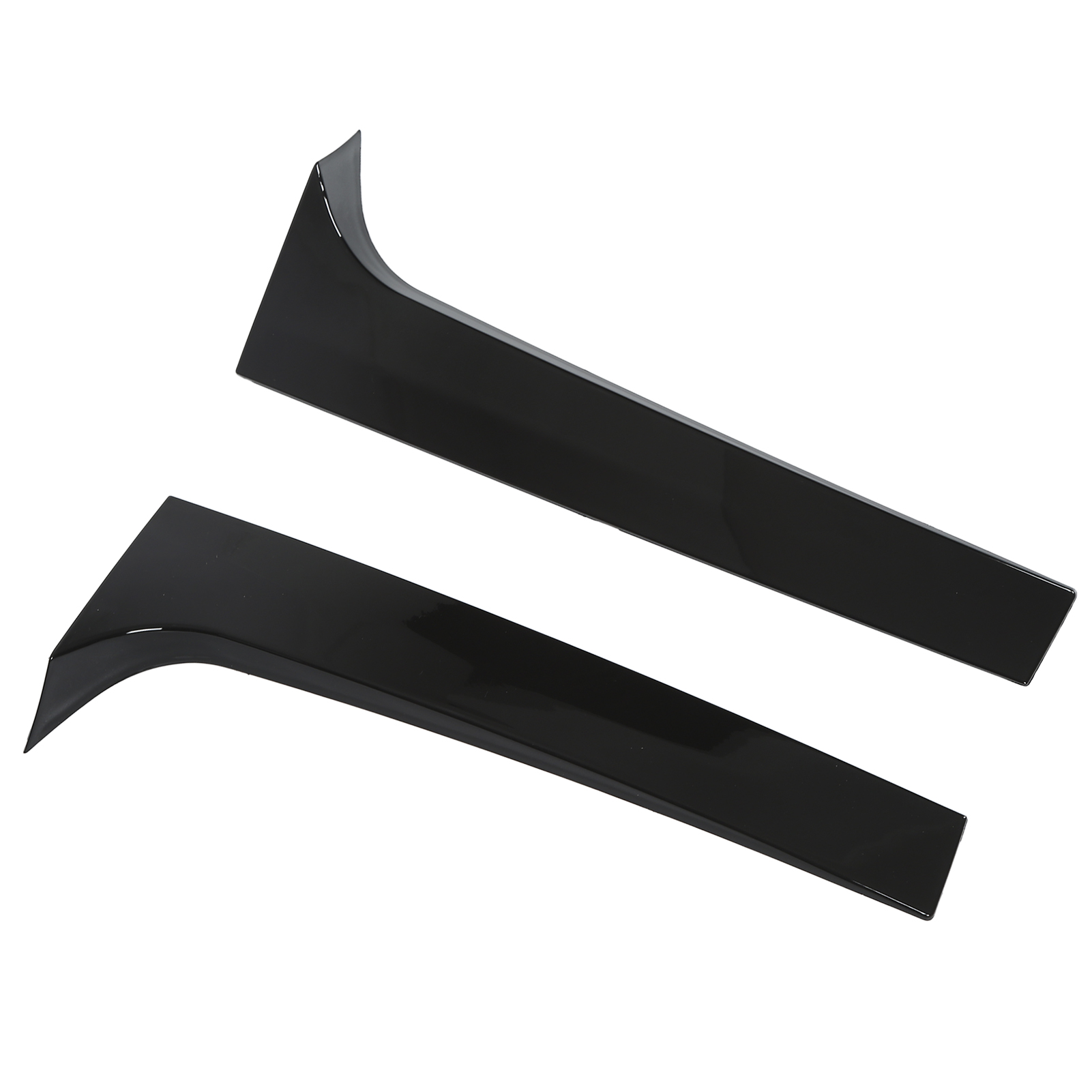 Paar Glänzend Schwarze Hintere Seitenscheiben Für Mercedes-benz Glk X204 (2009–2015), Ersatzteile, Lackierte Oberfläche, 2-teiliges Set