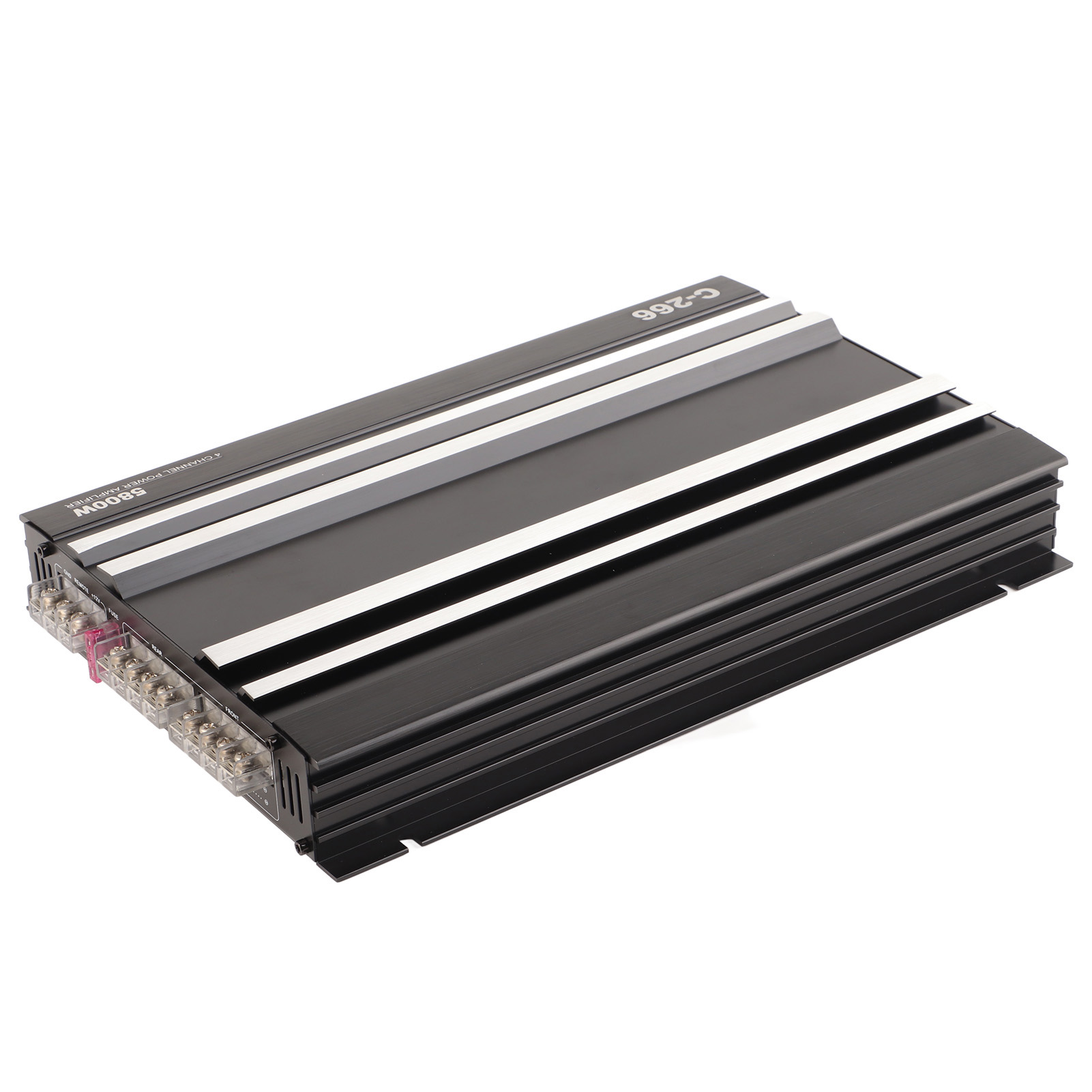 5800w 4-kanal-auto-verstärker, 2/4 Ohm, Hocheffizientes Metallgehäuse, Universell Für Audiosysteme Und Lautsprecher