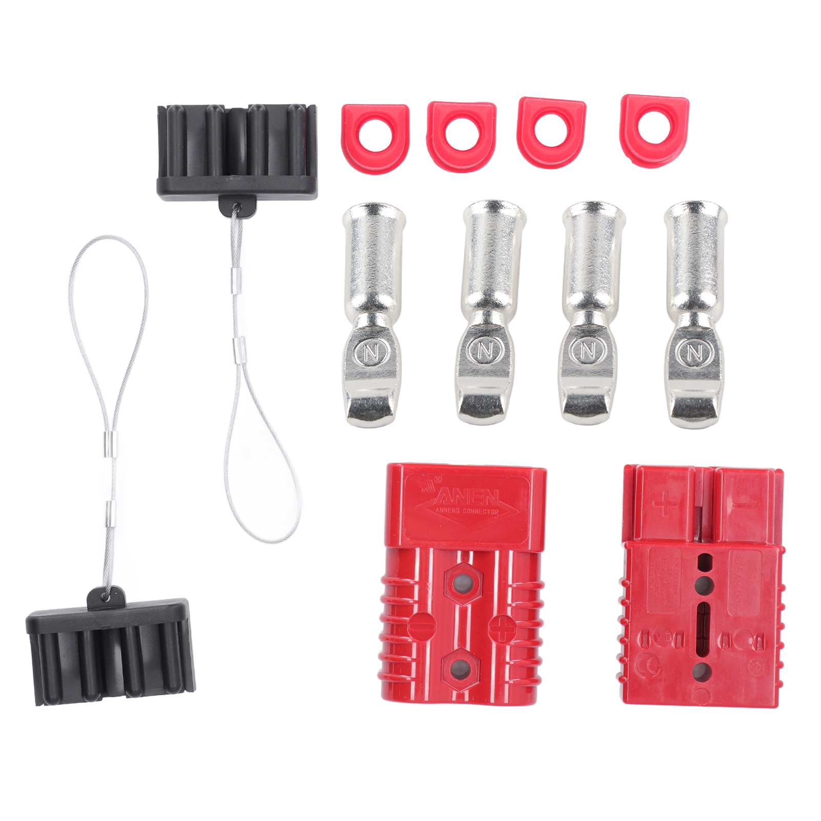 Schnellkupplungsstecker Für Die Batterie, Hitzebeständiger Abs-kabelbaum, Elektrische Seilwinde Und Anhängerstecker-set