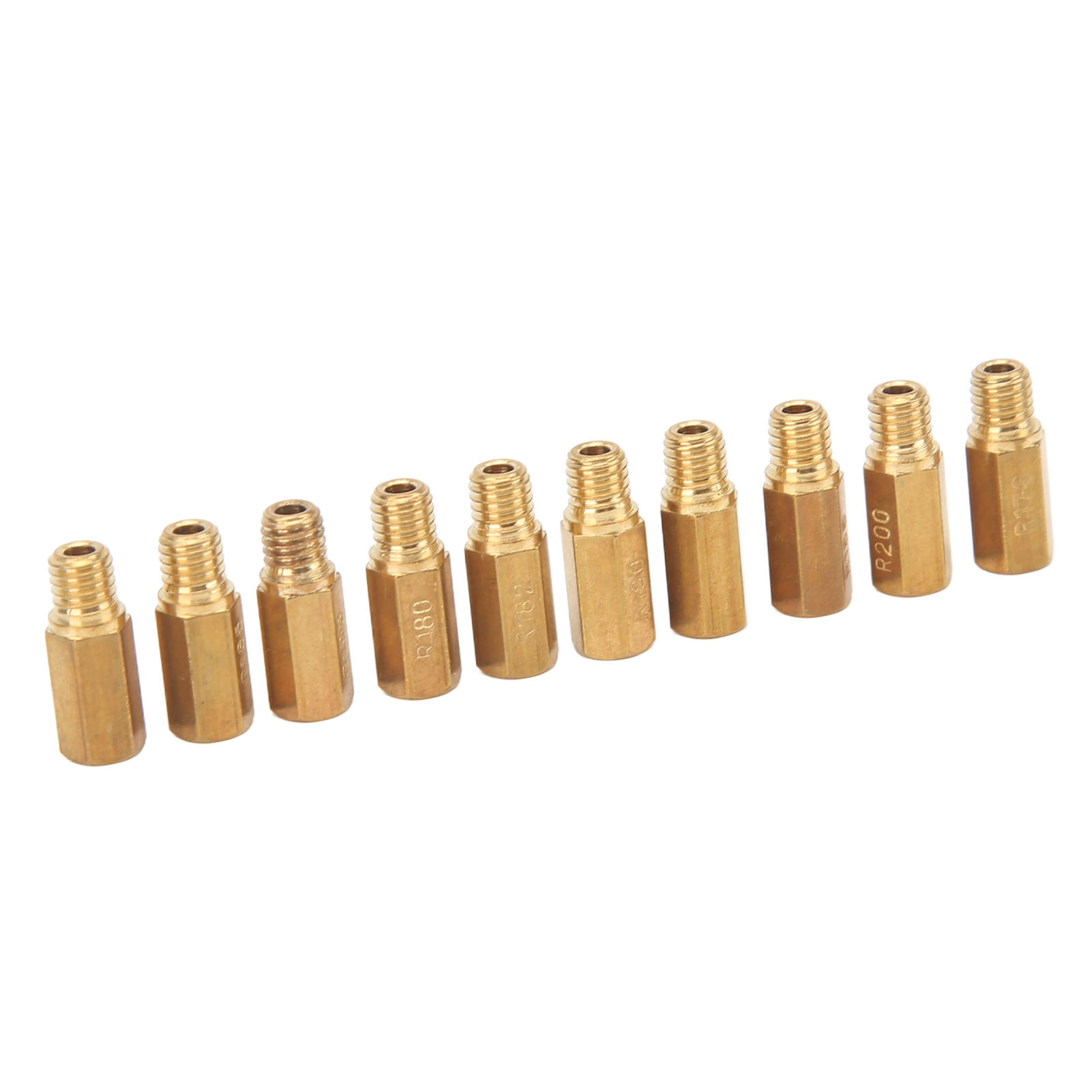 10 Stück Metall-hauptdüsen 5 Mm X 0,8 Gewinde-fülldüse, Kompatibel Mit Keihin Pwk Pe Oko Koso