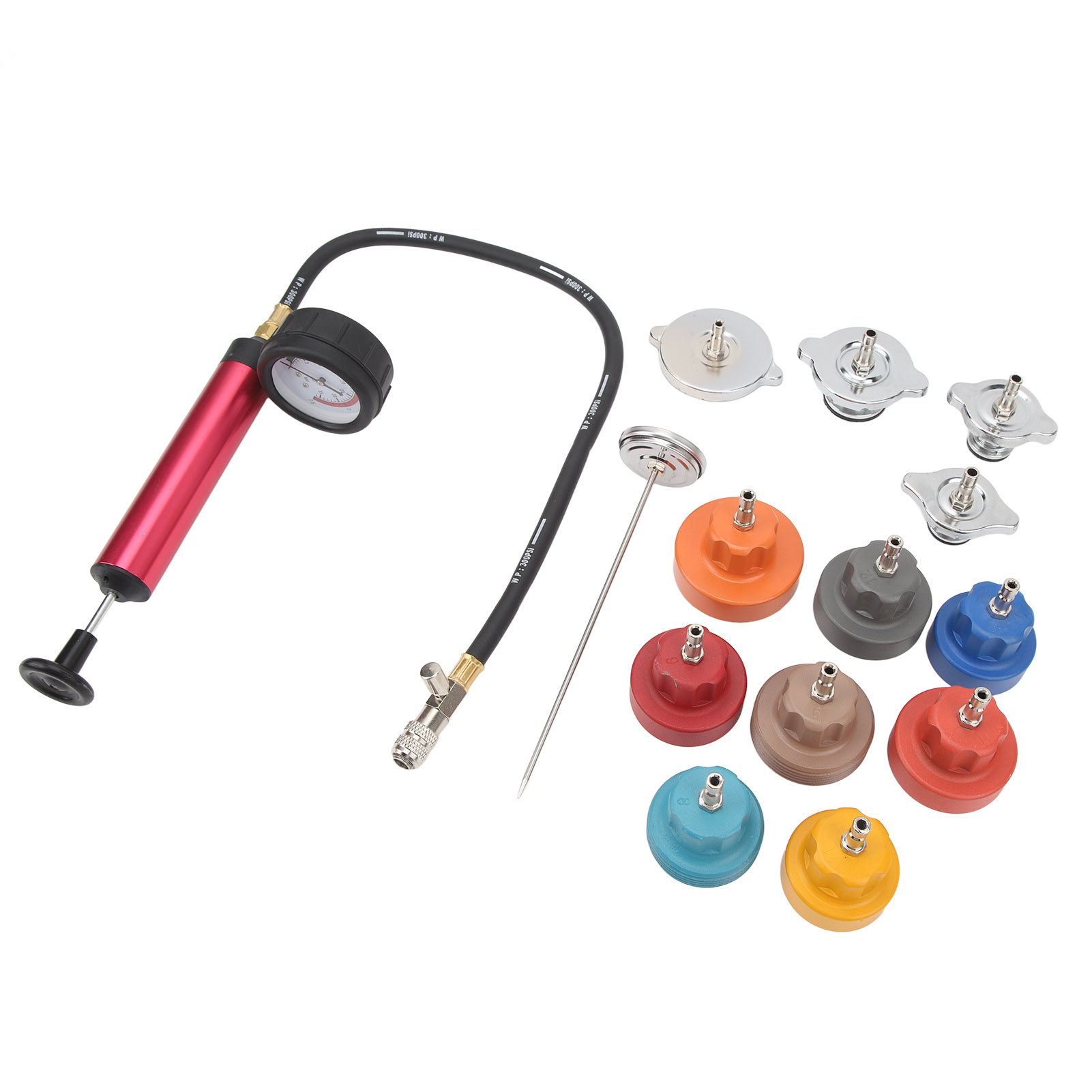Hochpräzises 0-35 Psi Kühlerdruckprüfgerät-set, Ersatzteil Für Kfz-kühlsystemdetektor Für Mitsubishi