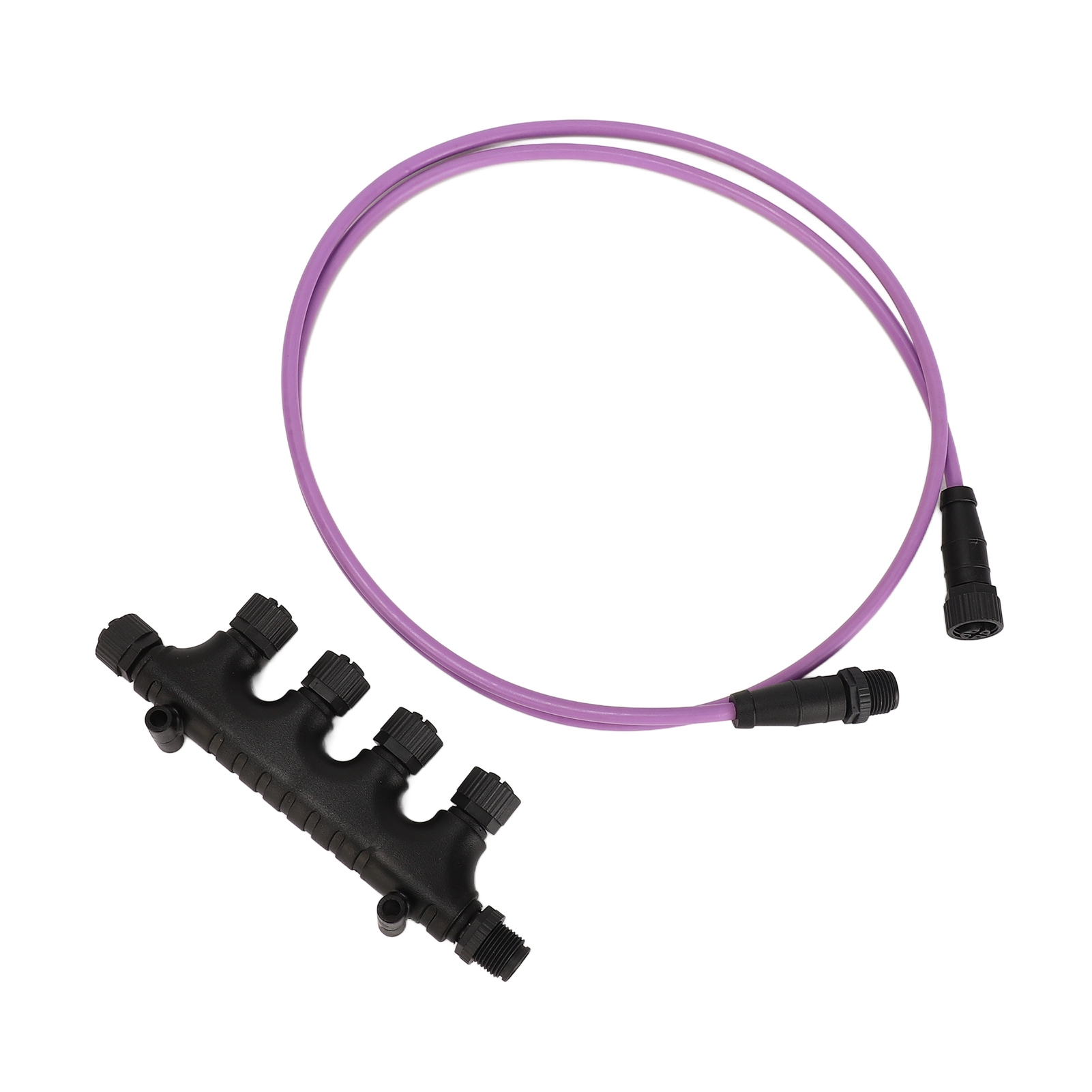 Wasserdichter 4-wege-nmea-2000-mehrfachstecker M12 Mit Kabel Für Boote, Schiffe Und Navigation.