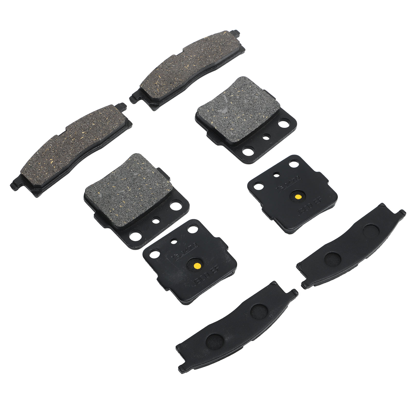 4 Bremsbeläge Aus Metall Für Vorder- Und Hinterachse, Bremsscheiben-zubehör Für Yz80 1993-2001