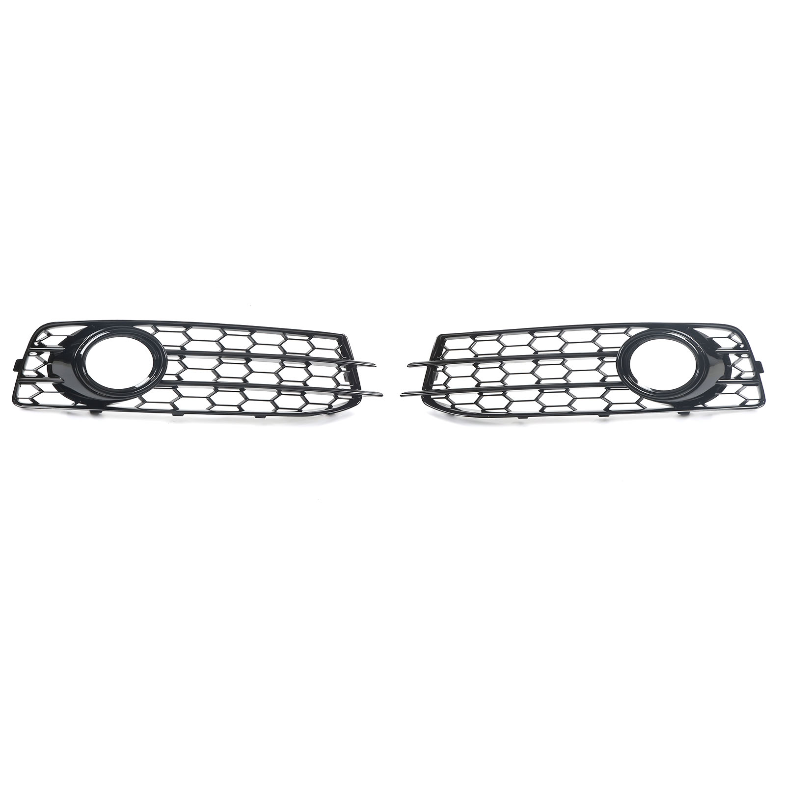 2x Nebelscheinwerfergitter Links/rechts 8p0807682 Glanzschwarz, Kompatibel Mit Audi A3 8p 2008-2012