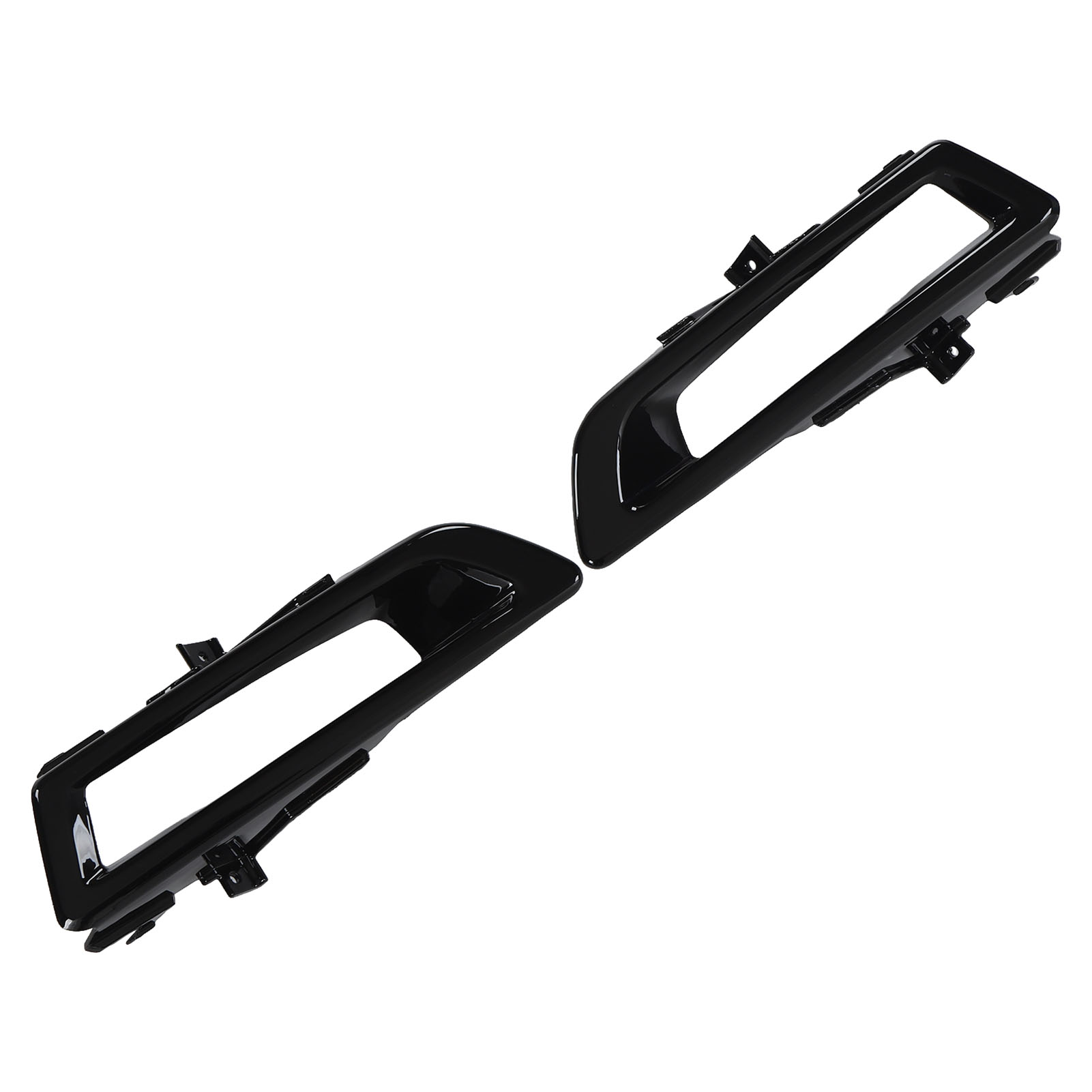 Nebelscheinwerferblende In Hochglanzschwarz, Ersatzteil Lr061234, Passend Für Land Rover Discovery Sport L550 (2015–2019), 2-teiliger Satz