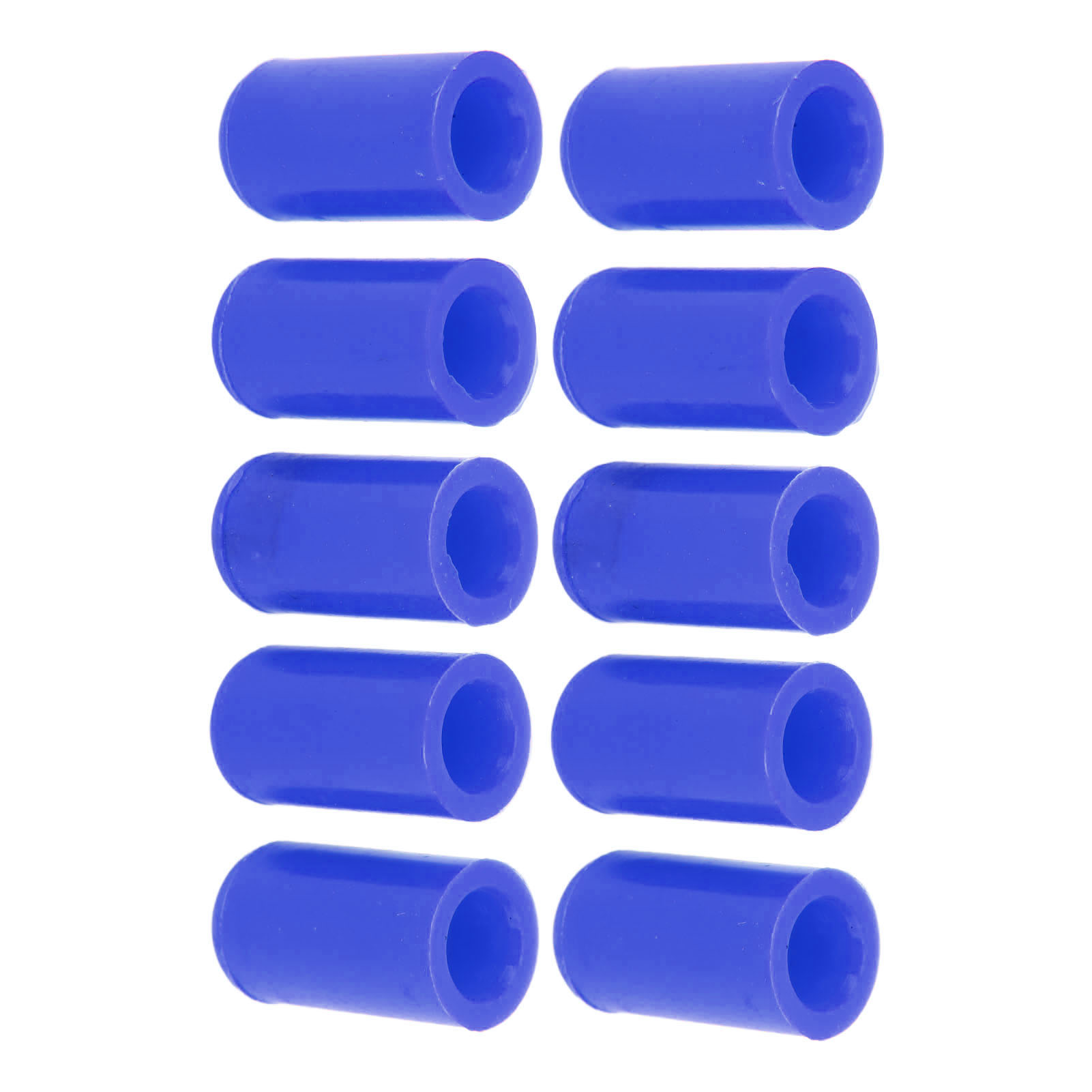 Blaue Silikon-endkappe 10 Mm, 10er-packung, Flexibel Und Wasserdicht, Ozonbeständig, Für Kfz-ansaugschläuche, Motorvakuumdüsen.