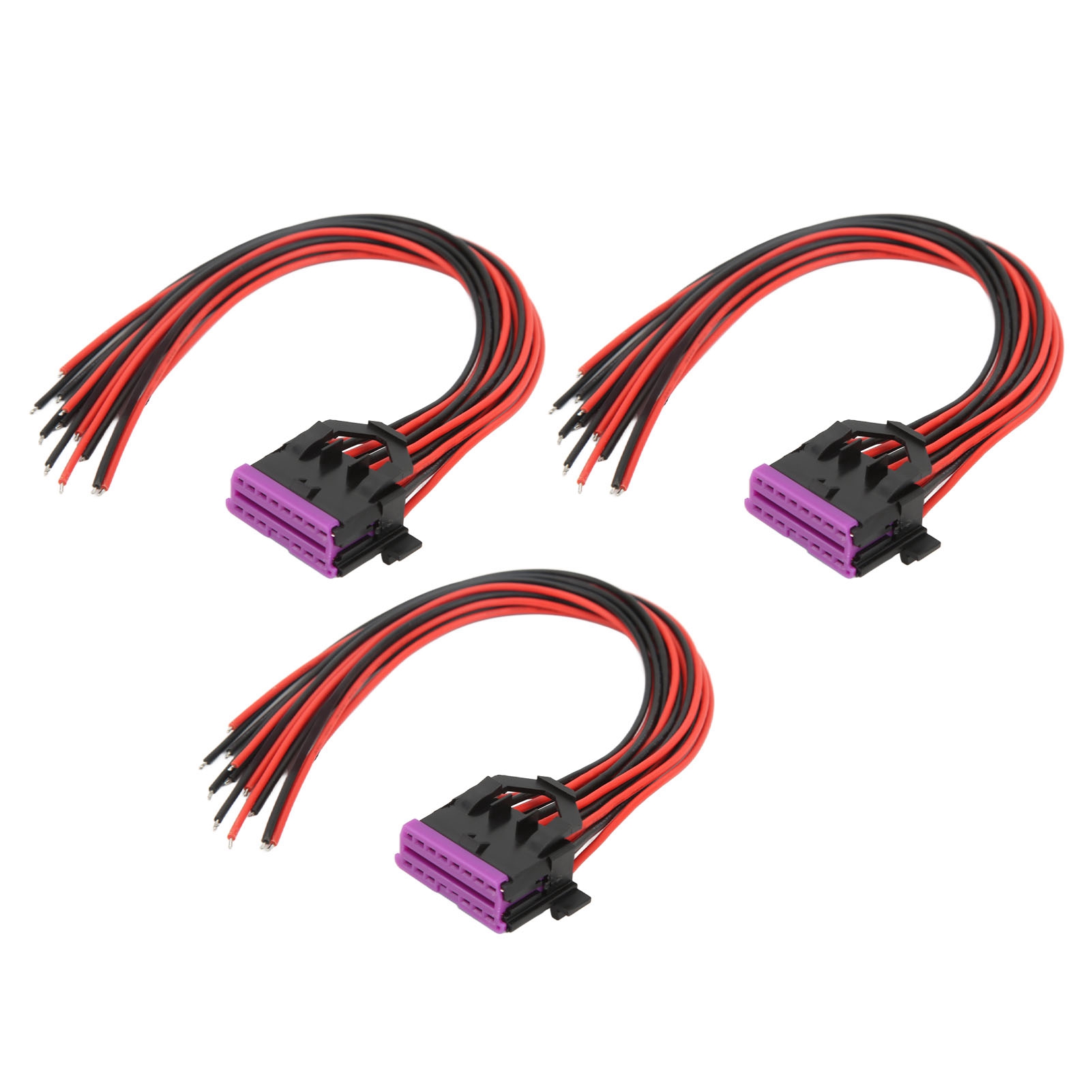 Obd2-verlängerungskabel (16-polig, Weiblich), 3 Stück, 30 Cm, J1962 Obdii-stecker, Kfz-diagnoseadapter, Verlängerungskabel