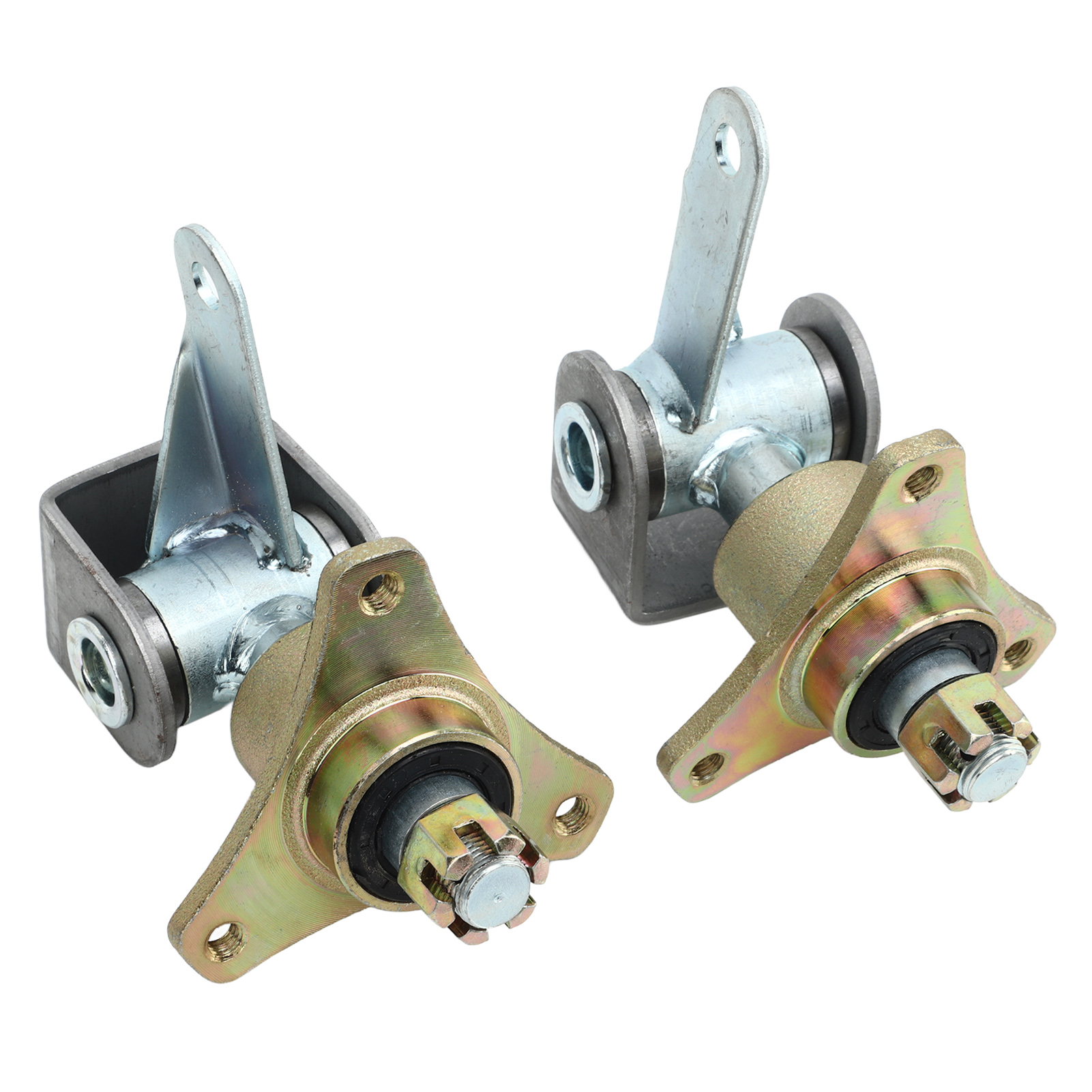 17-mm-vorderradnaben Mit 3 Radbolzen, Lenkgelenk Aus Legiertem Stahl Für 6-zoll-reifen, Quad, Buggy, Go-kart