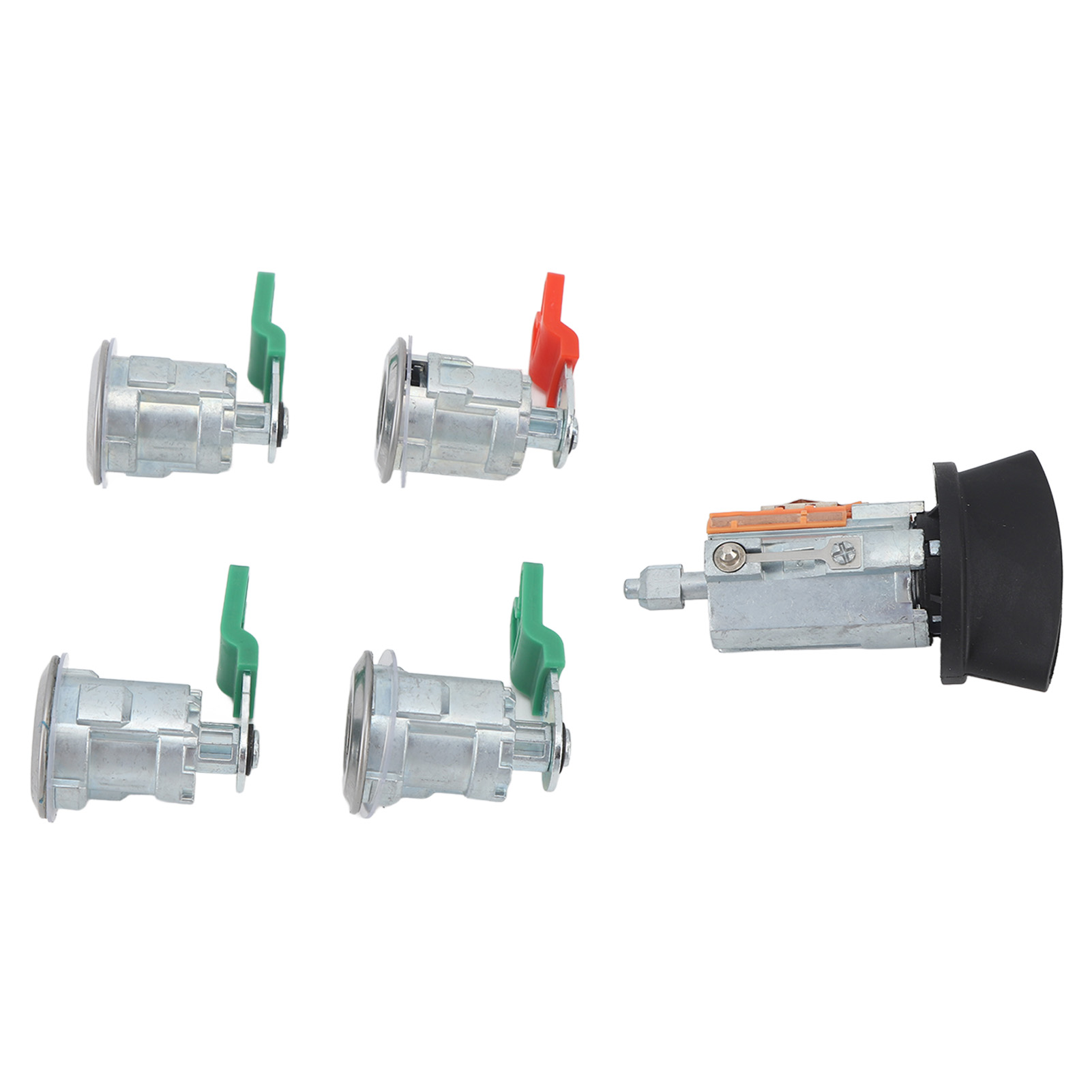 Zündschloss 703369 + 4 Türschließzylinder + 2 Schlüssel, Kompatibler Ersatz Für Ford Econoline E-150 E-250 E-350