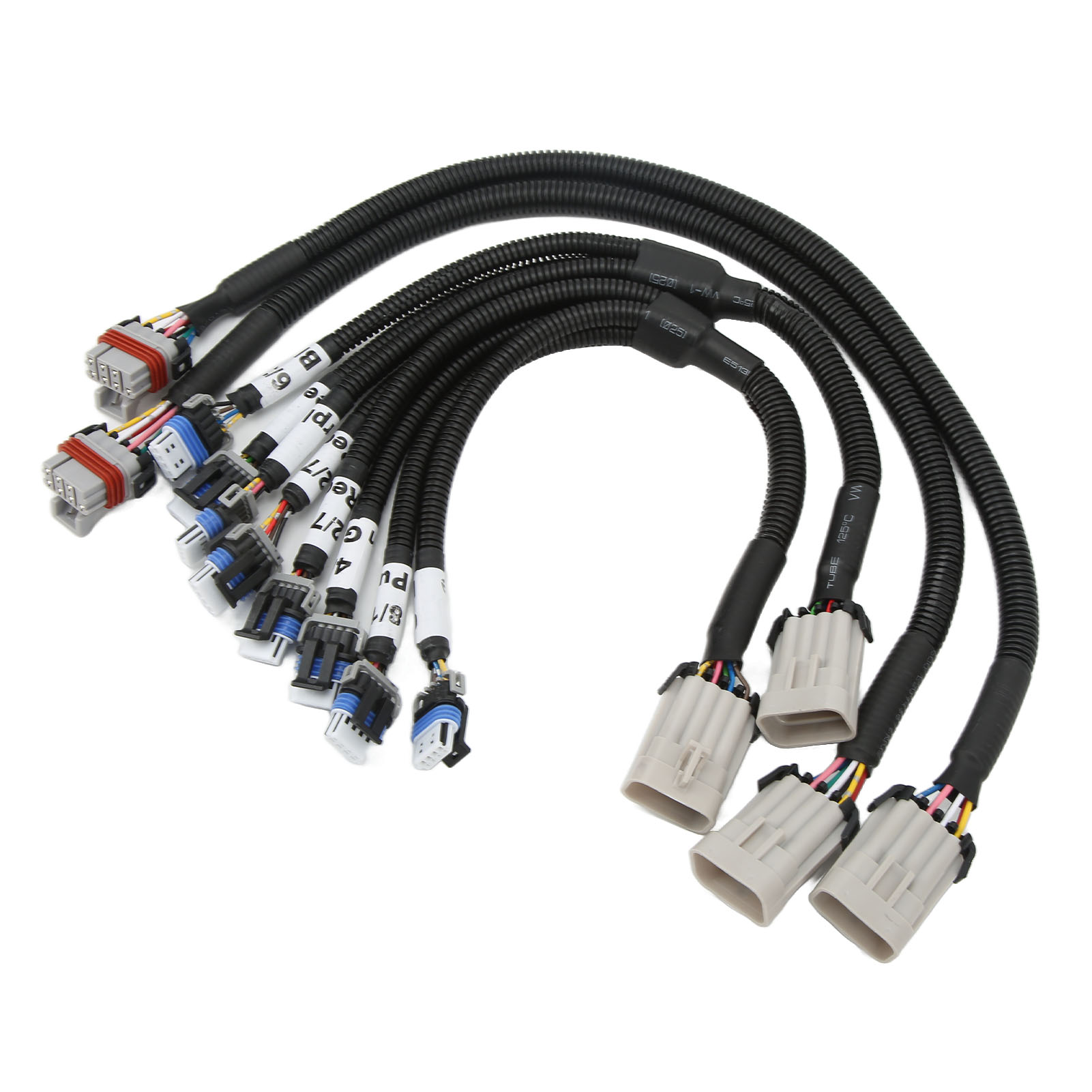 Hochleistungs-zündspulenverlegungssatz Aus Hitzebeständigem Abs Für V8 Small Block Lsx Ls6 Ls1
