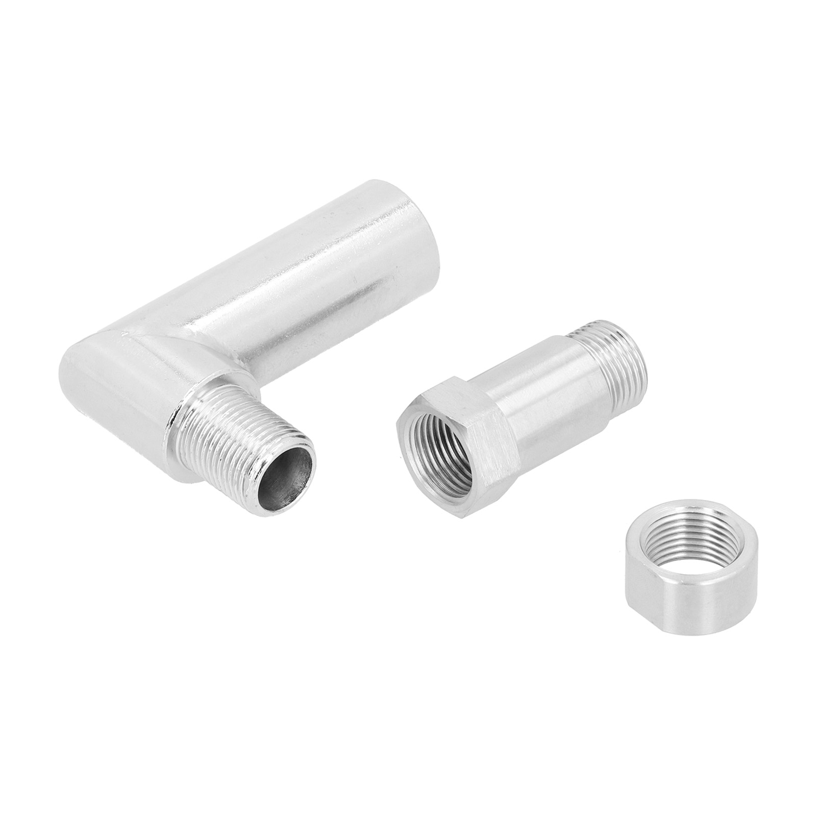 Satz Mit 3 O2-sensoradaptern Mit 45-mm-verlängerung, M18x1,5 Eisen, Autozubehör, Lambdasonden-abstandshalter.