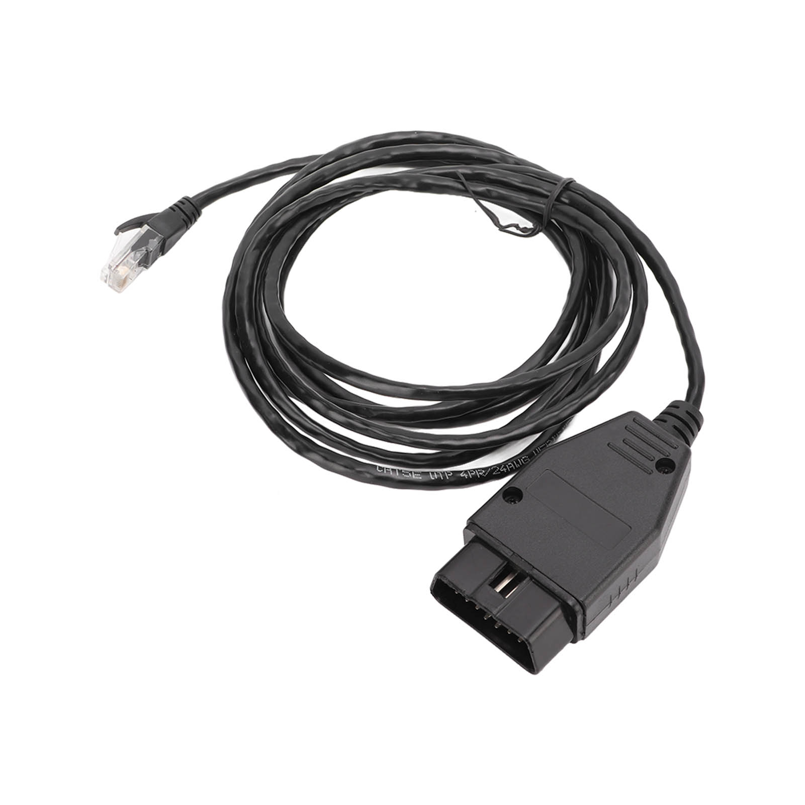 Enet Obd2 Schwarzes Codierkabel Für Diagnose Und Programmierung, Kompatibler Ersatz Für Bmw 3er, 5er, 7er, Gt Und X3 Serie, Hochleistungs-verbindungsschnittstelle.