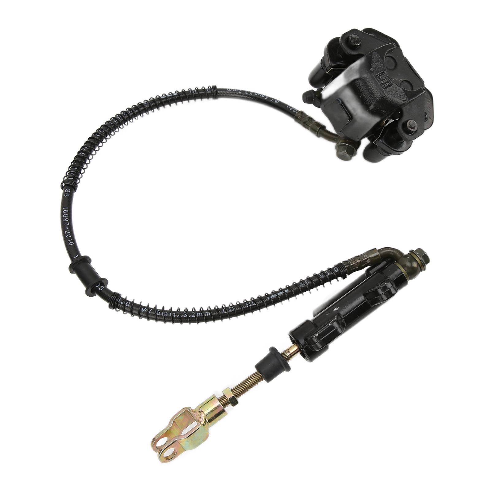 Kompletter Hinterradbremszylinder Mit Bremssattel Und 2 Ersatzbremsbelägen Für Taotao Boulder B1 50-125cc Quad