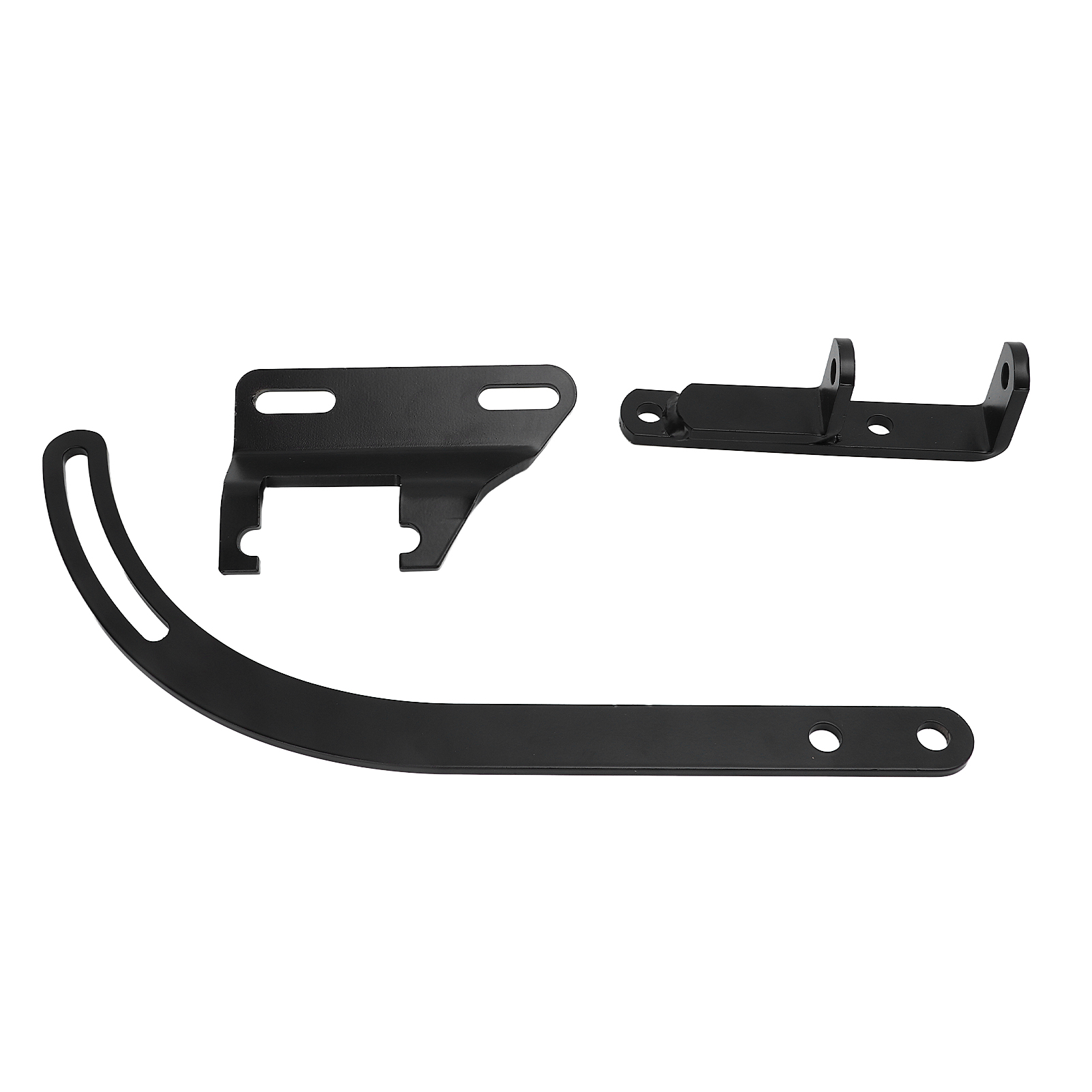 Satz Mit 3 Schwarzen Stahl-lichtmaschinenhalterungen Für Sbc Small Block 265, 283, 305, 327, 350, 383 Und 400, Verstärkte Motorbefestigung