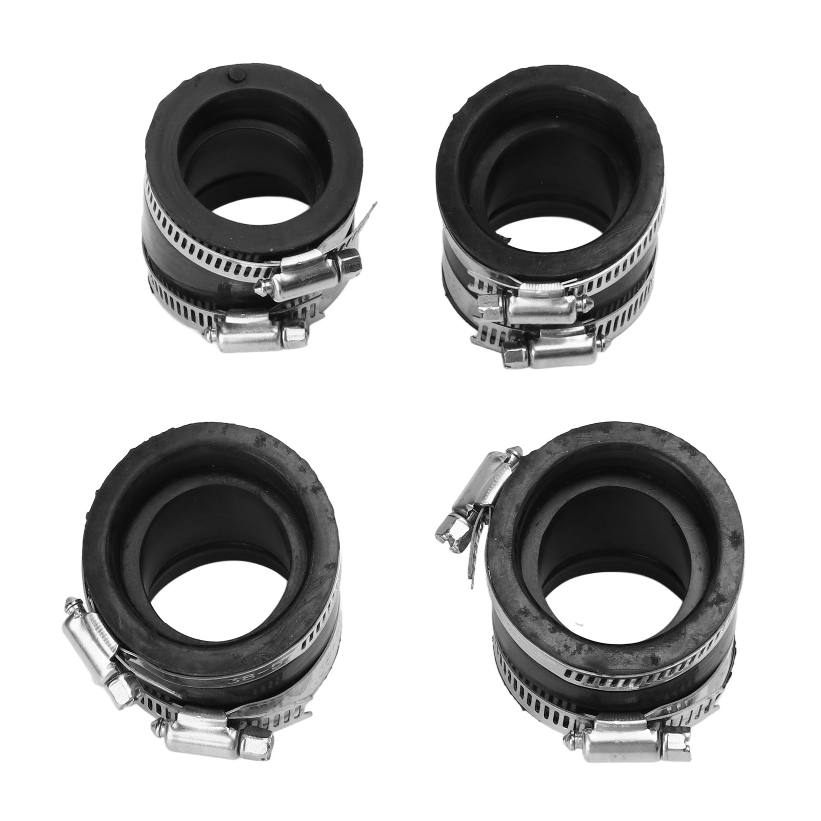 Ansaugstutzen Für Vergaser Mit Klemmen Gl1096cb117ce, Ersatz Für Suzuki Gs750e 1980-1982, 4er-set, Robustes Gummi, Passgenau.