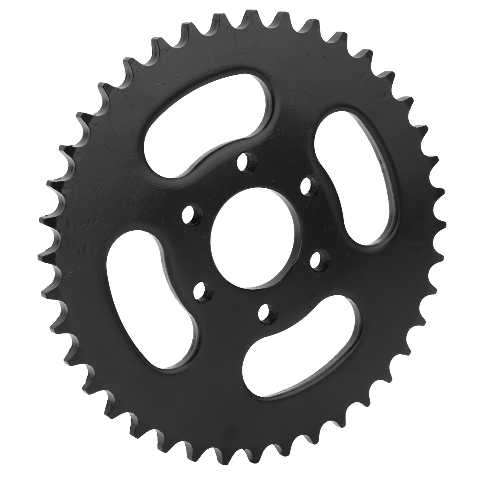 Hinterradritzel Aus Edelstahl Mit 40 Zähnen, Schwarz, 37 Mm Bohrung, 6 Löcher, 428er Kette Für Quads Und Atvs