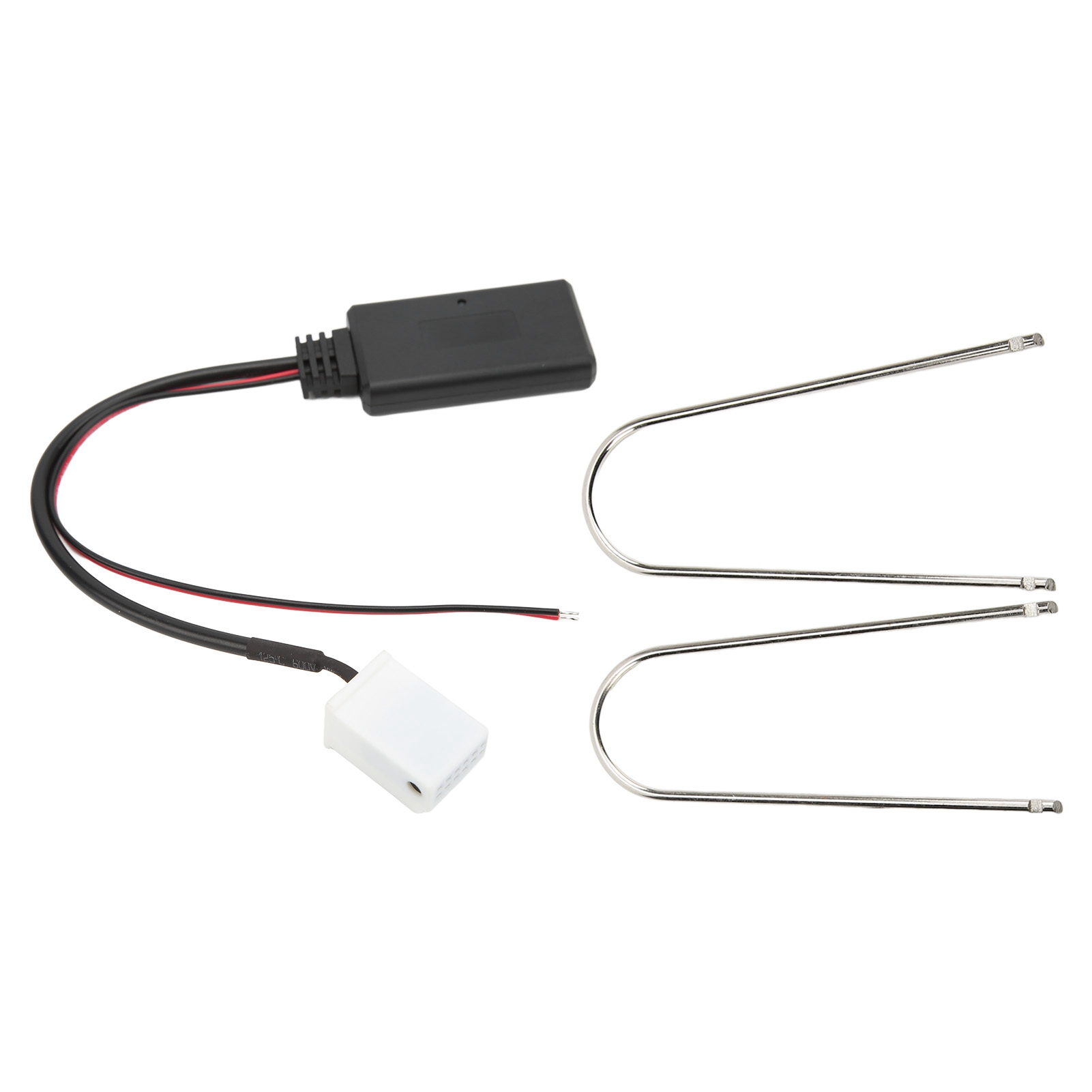12-poliger Bluetooth-adapter Mit Aux-in-kabel Und 2 Extraktoren, Kompatibel Mit Peugeot 307, 307sw, 407, 407sw Stereo-austauschset.