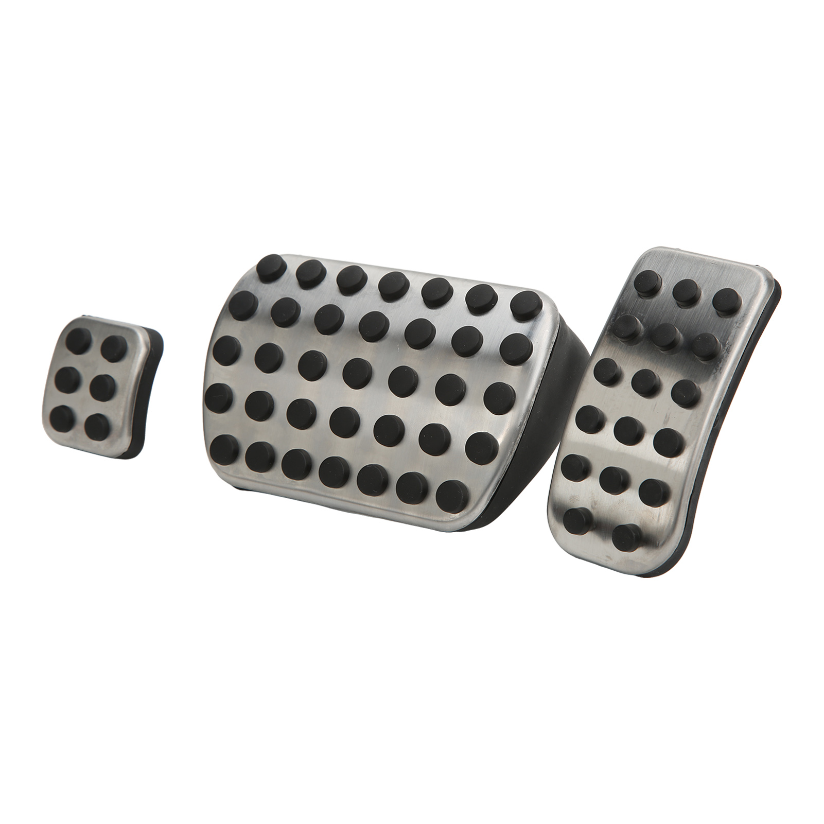 Aluminium-pedalsatz Für Gaspedal, Bremse Und Fußstütze Für Mercedes V-klasse, Vito, Metris, Viano W447 W639 2016-2019, Direkter Ersatz.