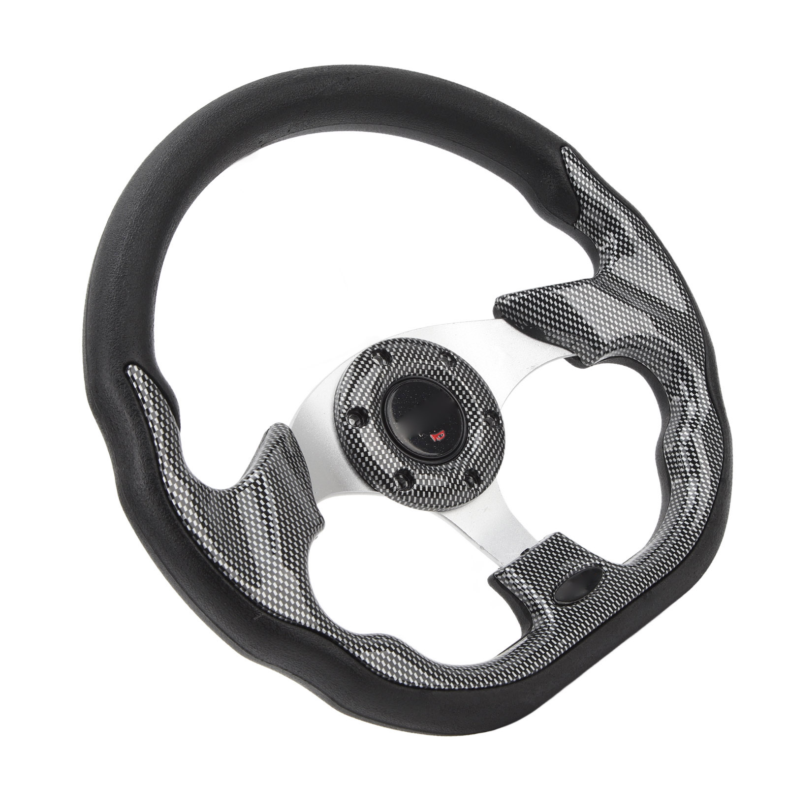 Universal-golflenkrad (12,5 Zoll, 6-loch), Ersatz Für Ez-go Txt & Rxv, Carbonfaser-design