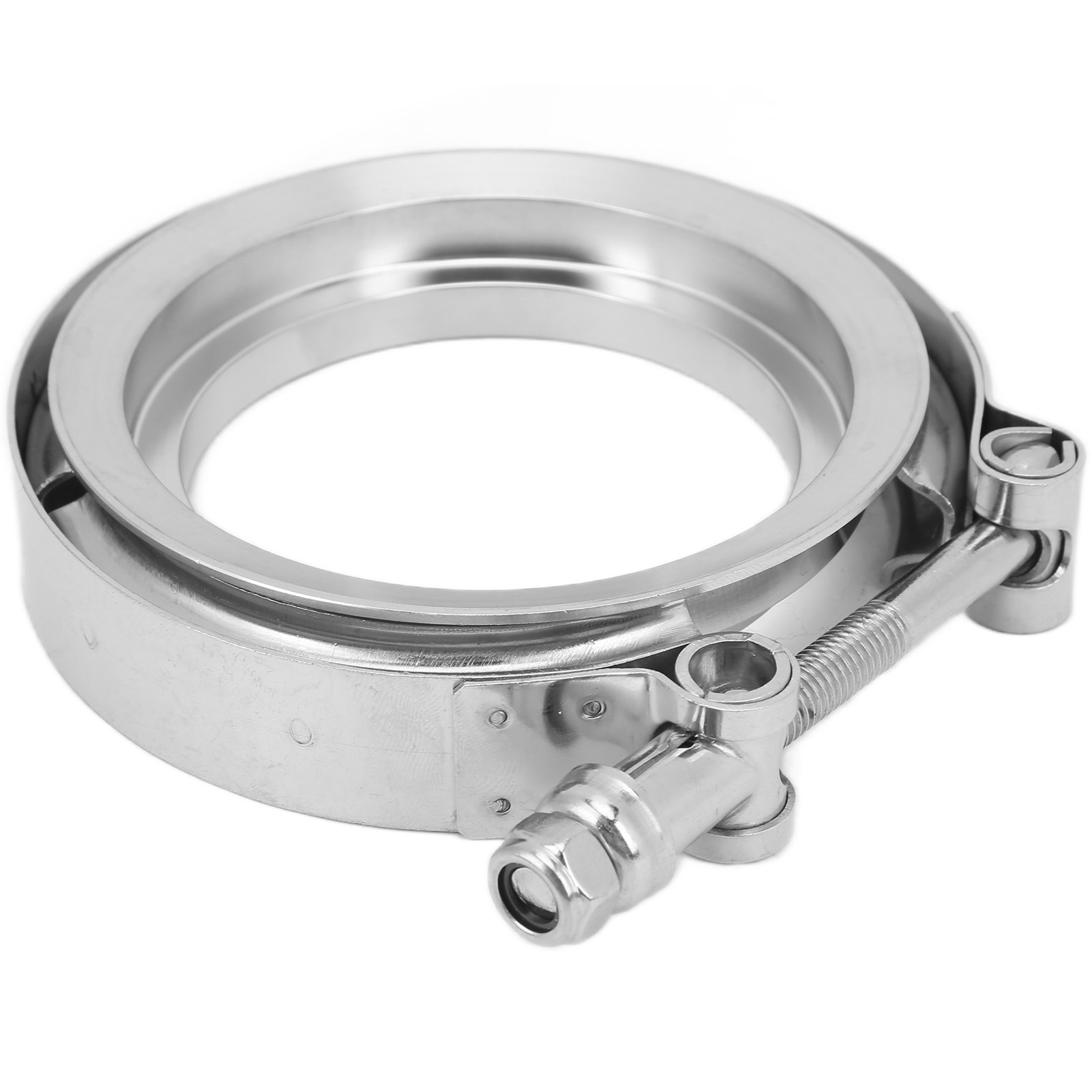 3-zoll-v-band-kragen Mit Edelstahlflansch, Austauschsatz Kompatibel Mit Borgwarner S200 S300 S257 S366 Turboladern