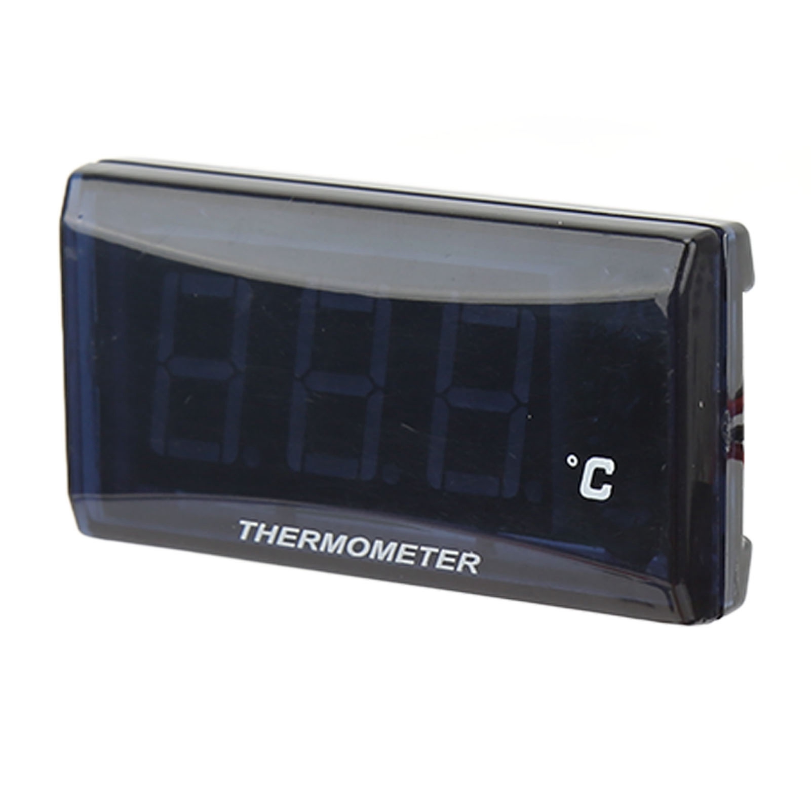 Ultraflaches 12v-lcd-wassertemperaturmessgerät Für Motorräder Aller Art, Mit 18-mm-sensoradapter, Blauer Hintergrundbeleuchtung, Suzuki-ersatzteil