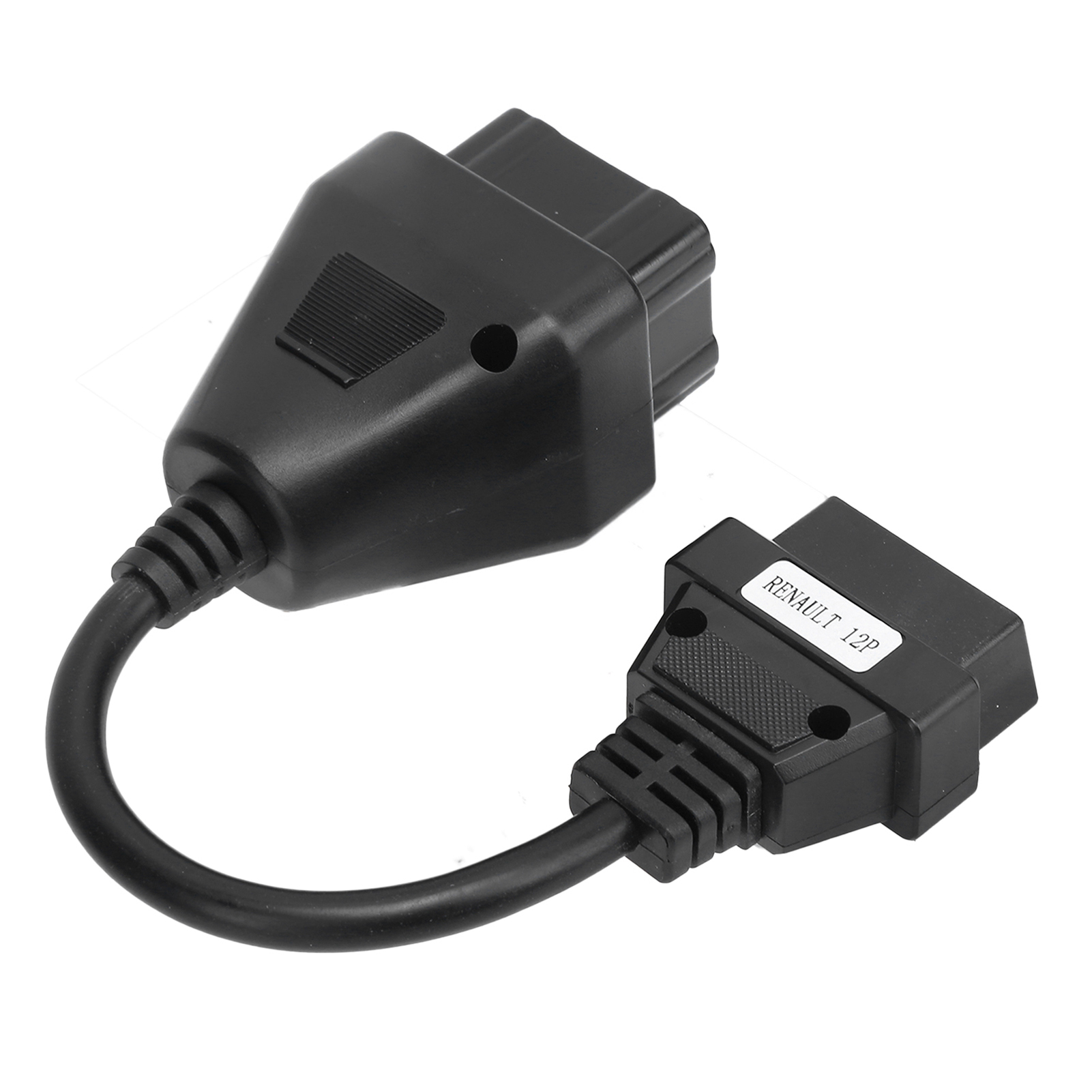 Professioneller Obd2 12-pin Auf 16-pin Adapter, Kfz-diagnosekabel, Fahrzeugverlängerung, Universalstecker, Kfz-scan-tool.