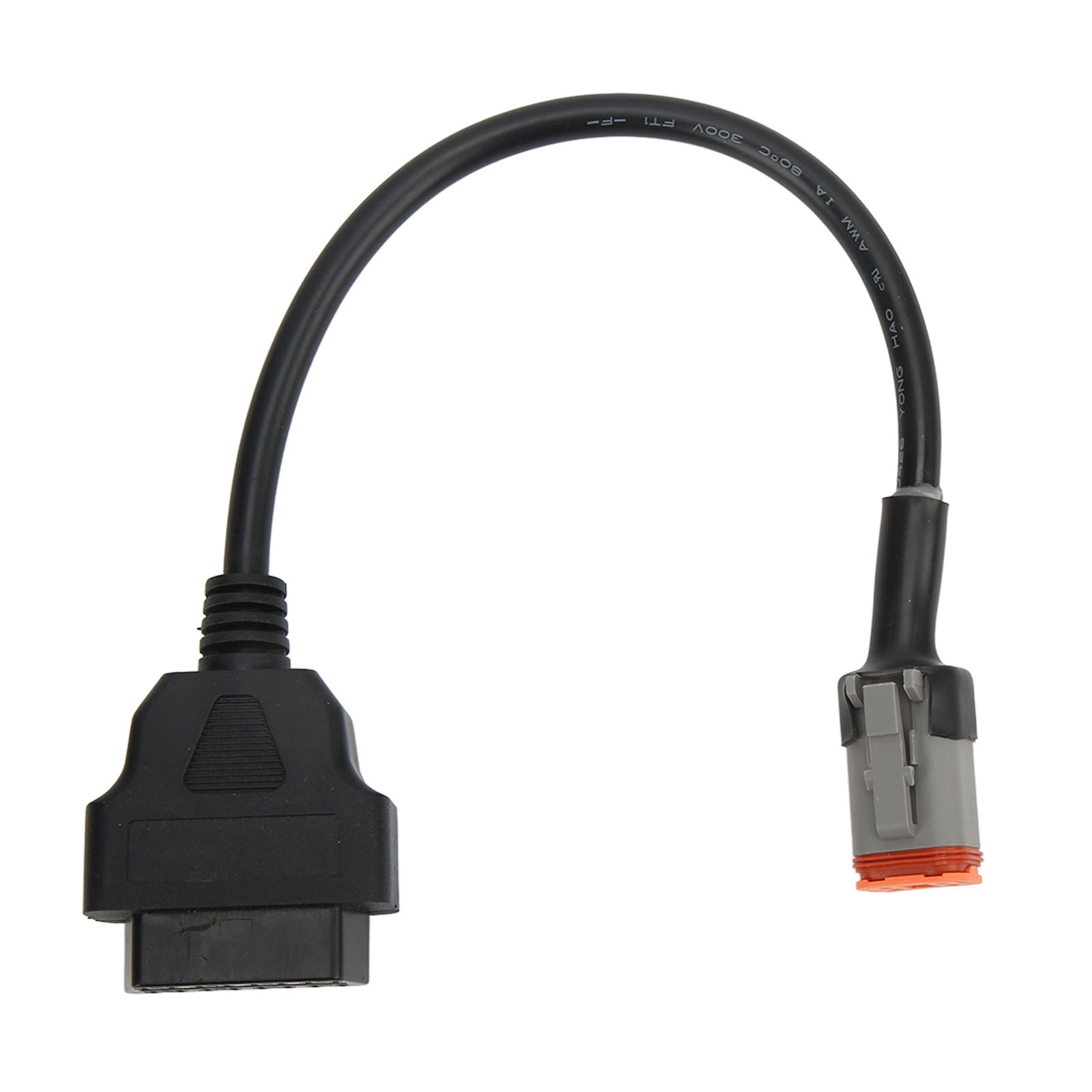 Obd2 4-pin Auf 16-pin Adapterkabel Für Motorraddiagnose, 12-24v Scanner-konverter, Fehlercodeleser, Universalstecker.
