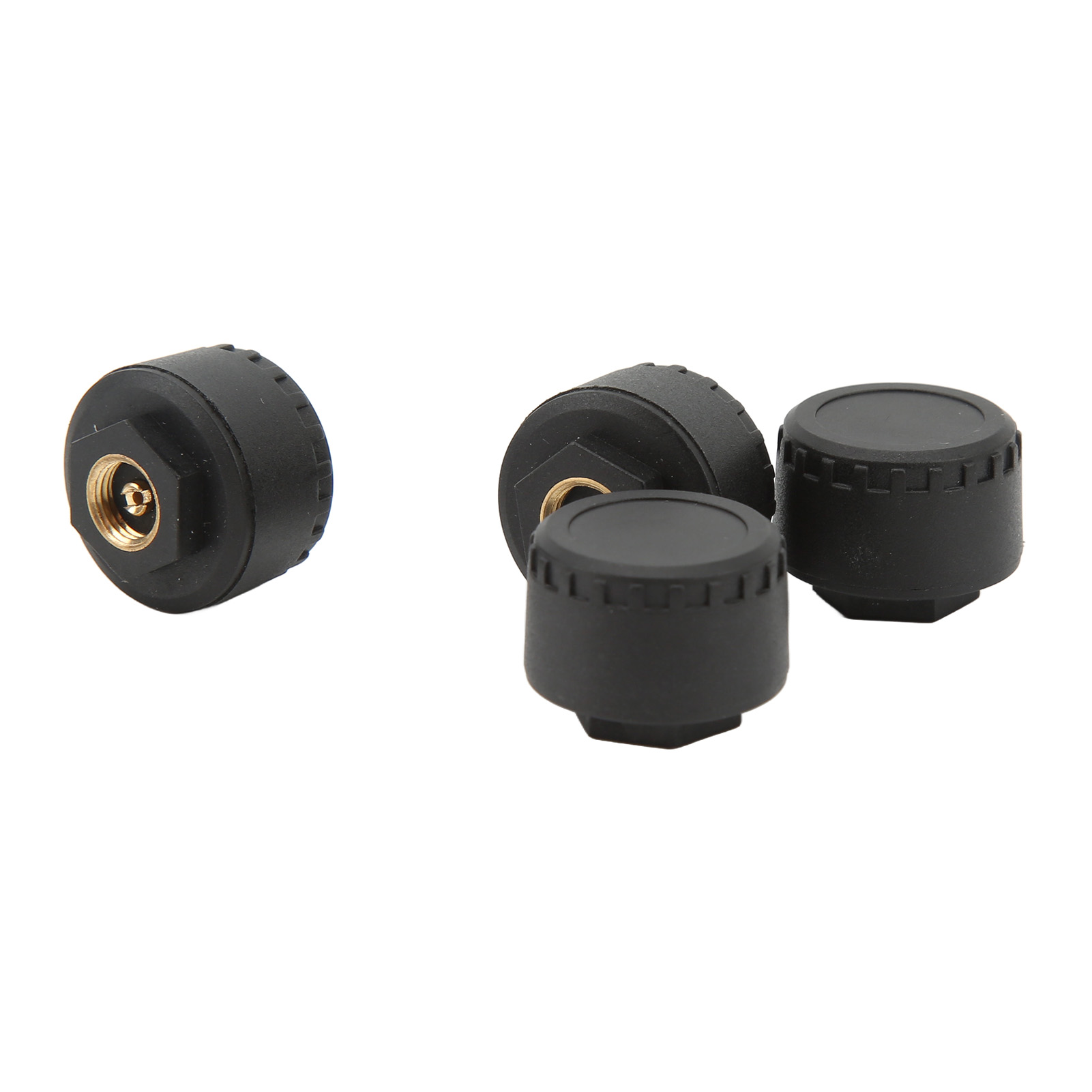 Tpms-reifendruckkontrollsystem Mit 4 Externen Sensoren, Echtzeitanzeige Von Temperatur Und Druck (0-100 Psi), Kompatibel Mit Pkw, Wohnmobilen Und Anhängern