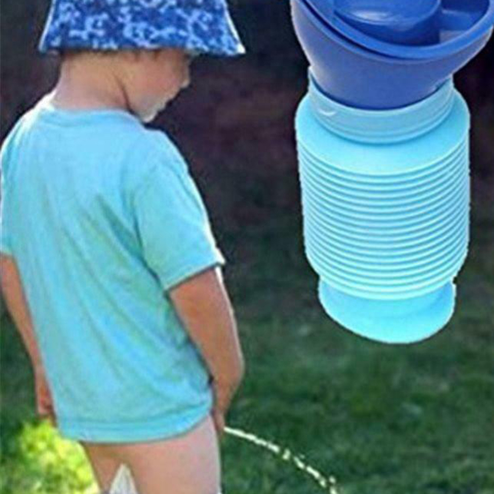 Tragbares, Faltbares Urinal (750 Ml) Für Damen Und Herren, Wiederverwendbare Urinflasche, Mini-toilette Für Camping, Reisen Und Outdoor-aktivitäten
